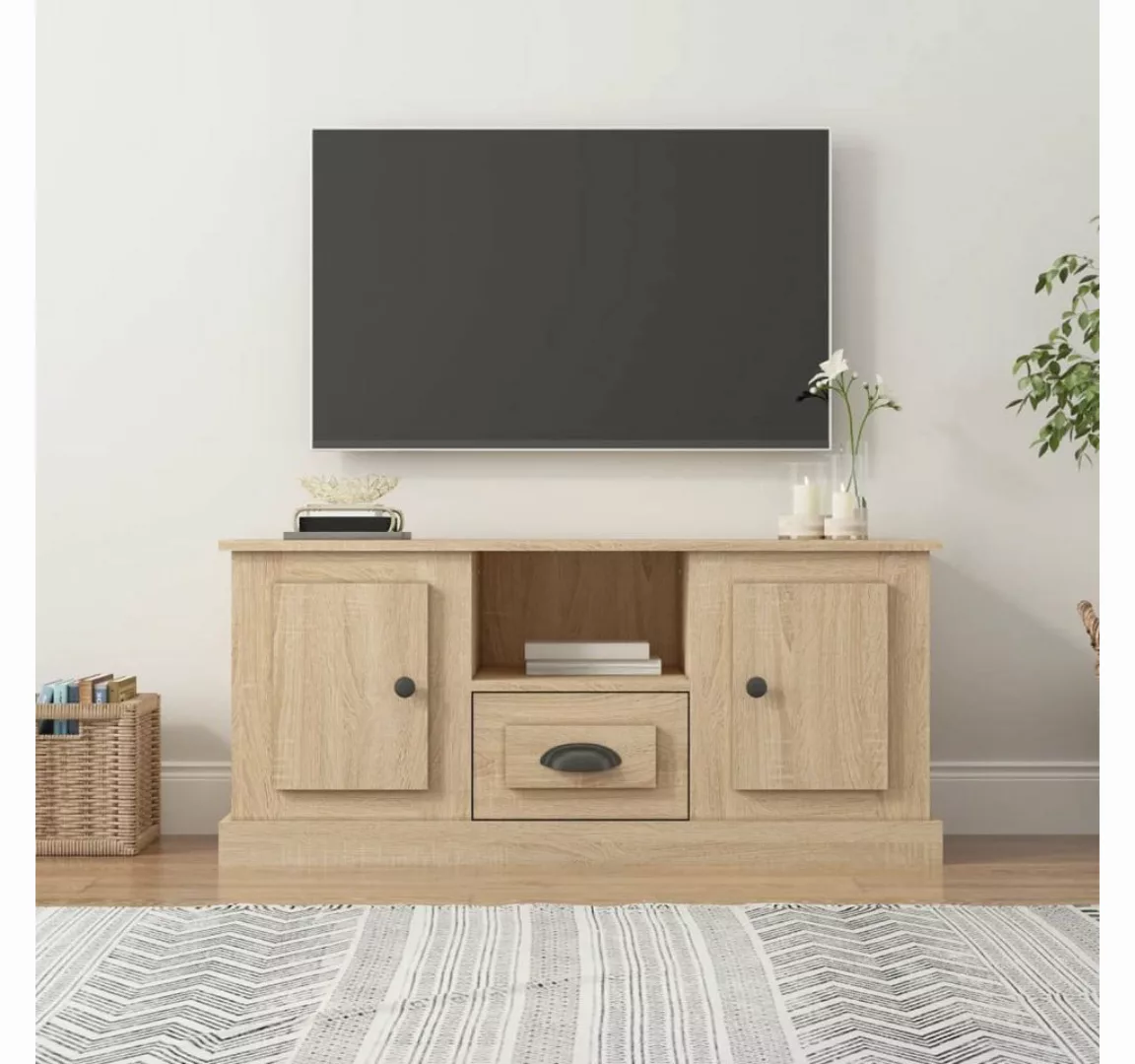 vidaXL TV-Schrank TV-Schrank Sonoma-Eiche 100x35,5x45 cm Holzwerkstoff (1-S günstig online kaufen