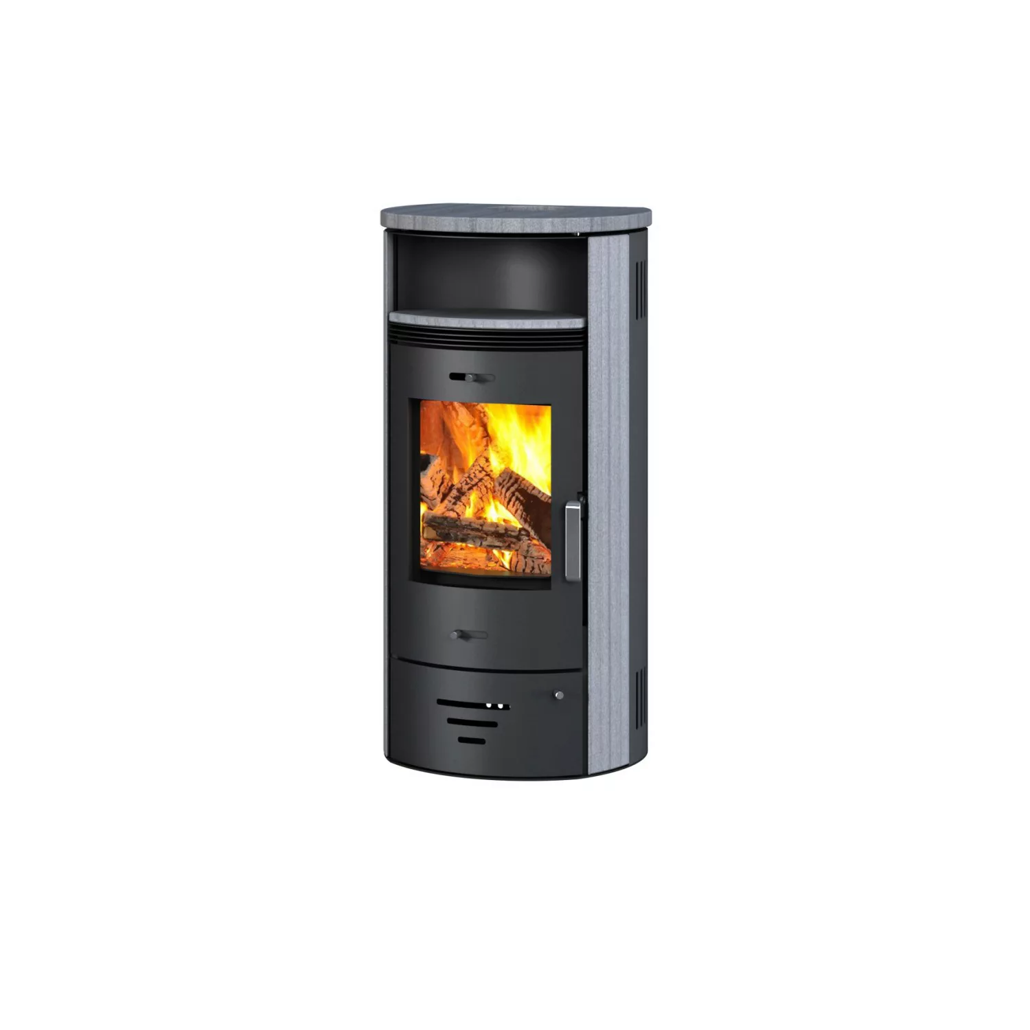 Accente Kaminofen Casablanca 3.0 STS Grau Sandstein Graumix 7.5 kW günstig online kaufen