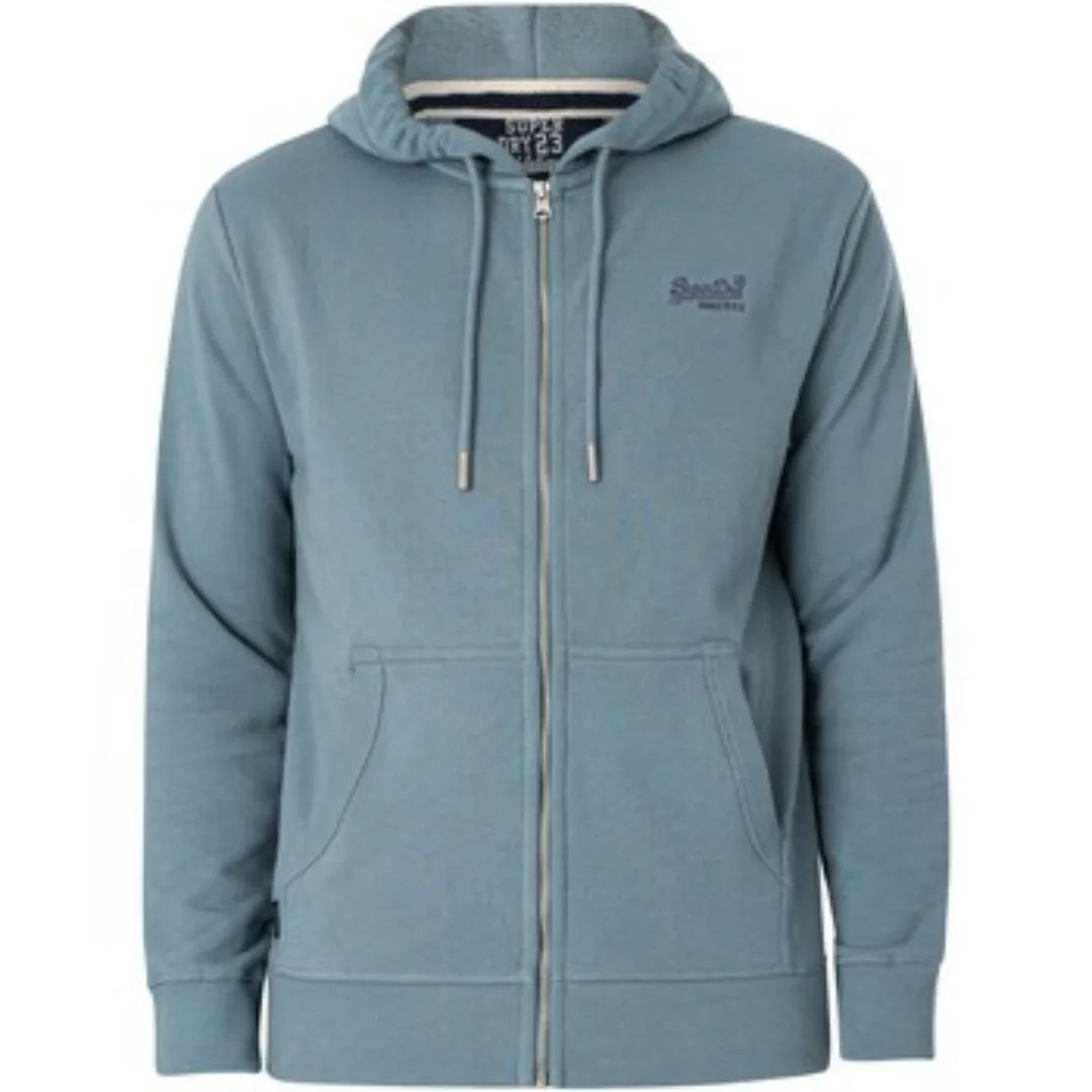 Superdry  Sweatshirt Essential Logo-Kapuzenpullover mit Reißverschluss günstig online kaufen