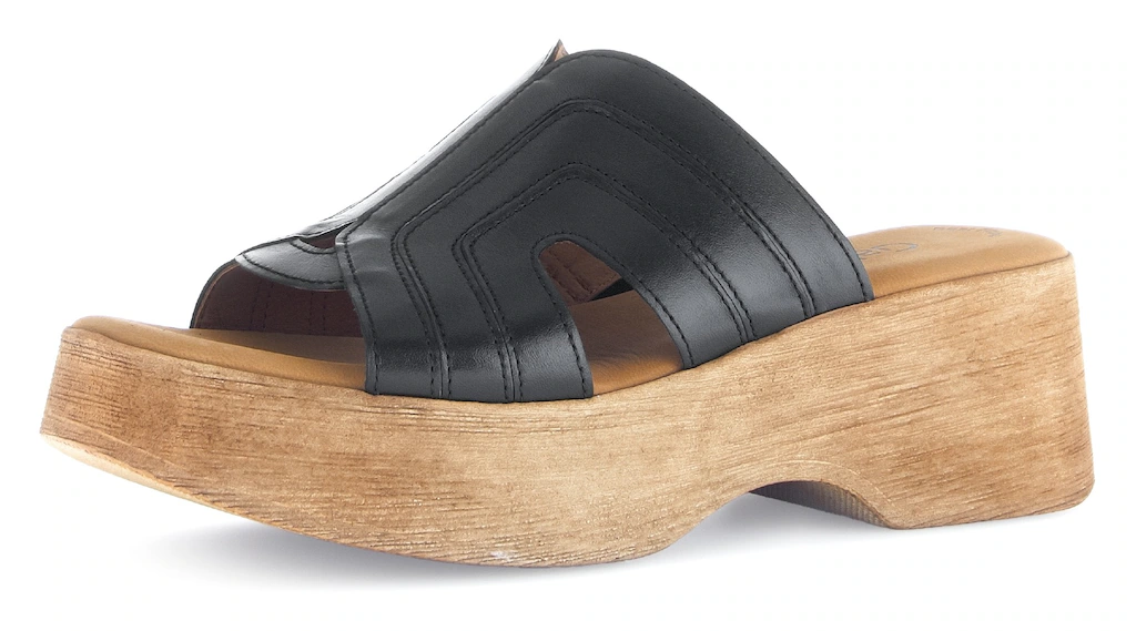 Gabor Pantolette, Keilabsatz, Sommerschuh, Best Fitting günstig online kaufen