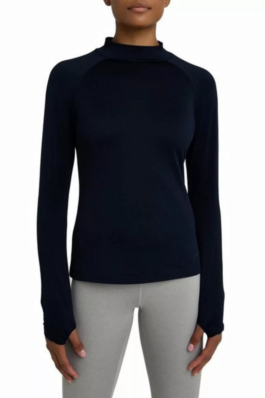 TCA Langarmshirt TCA Damen SuperThermal Baselayer - Dunkelblau (1-tlg) günstig online kaufen