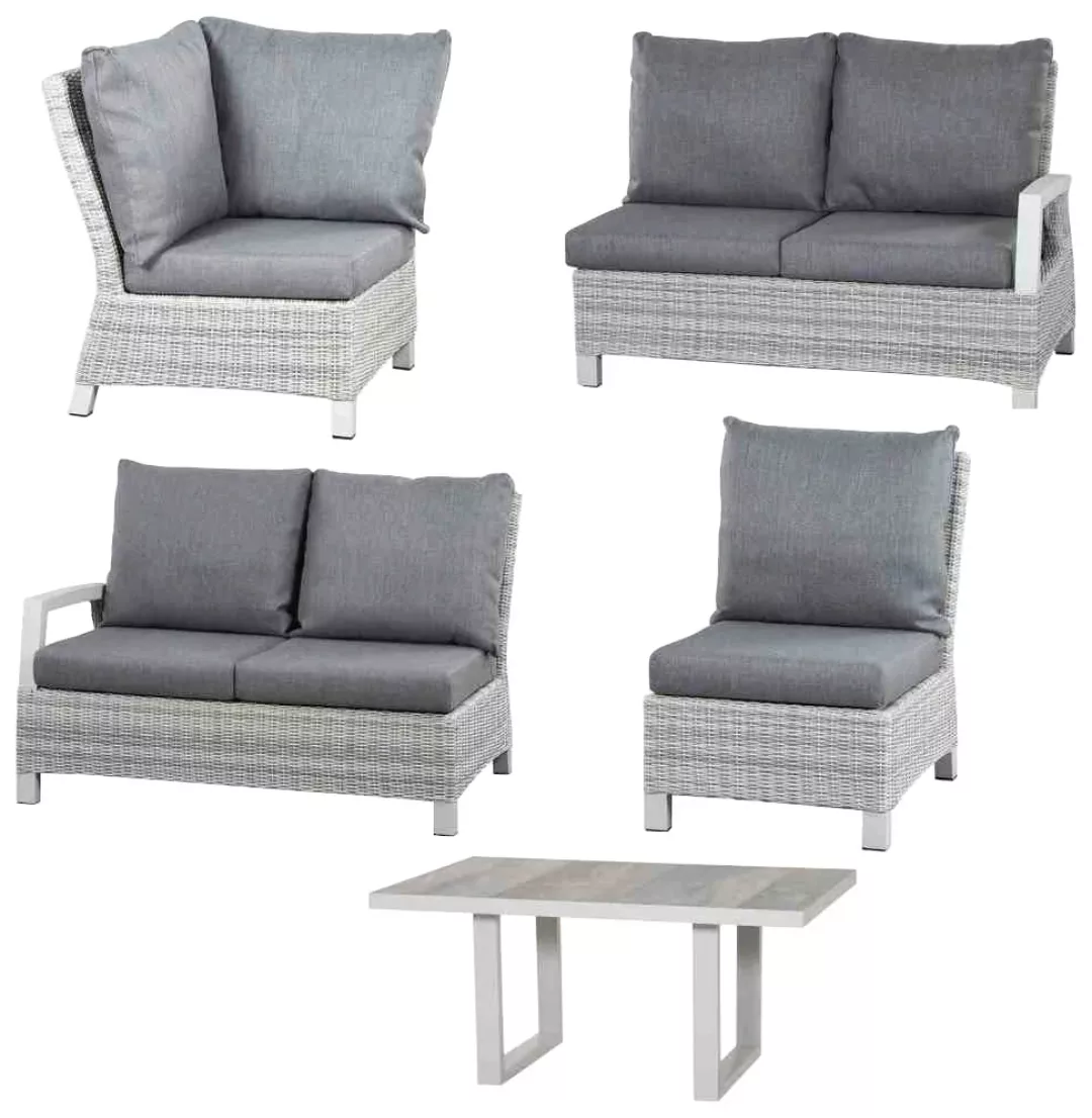 Siena Garden Gartenlounge-Set "Corido", (5 tlg.) günstig online kaufen