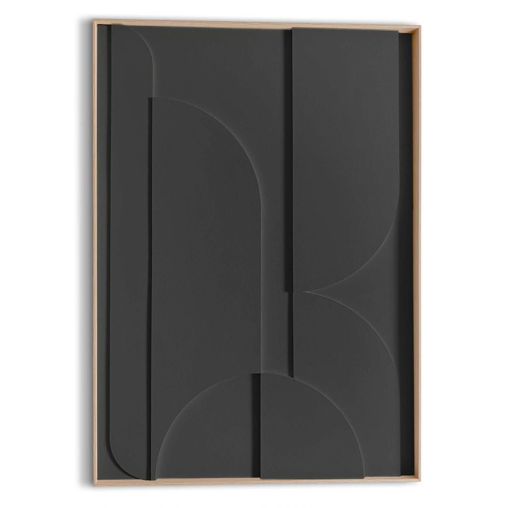 Reinders Wandbild "Puzzeled - charcoal" günstig online kaufen