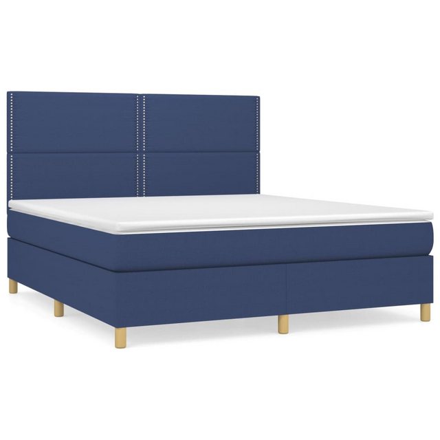 vidaXL Boxspringbett Bett Boxspringbett mit Matratze Stoff (160 x 200 cm, B günstig online kaufen