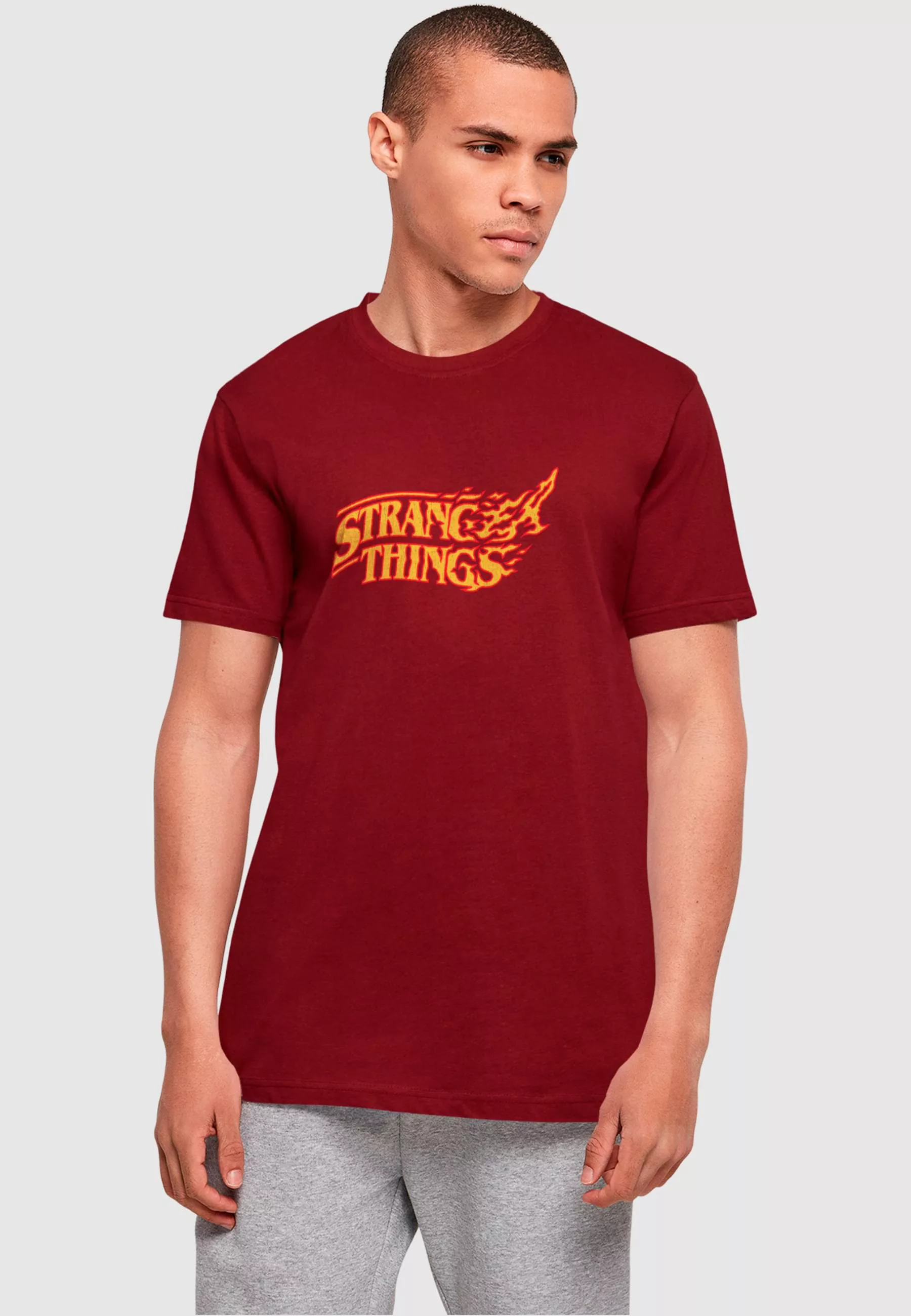 ABSOLUTE CULT T-Shirt "ABSOLUTE CULT Herren Stranger Things - Logo Breaking günstig online kaufen