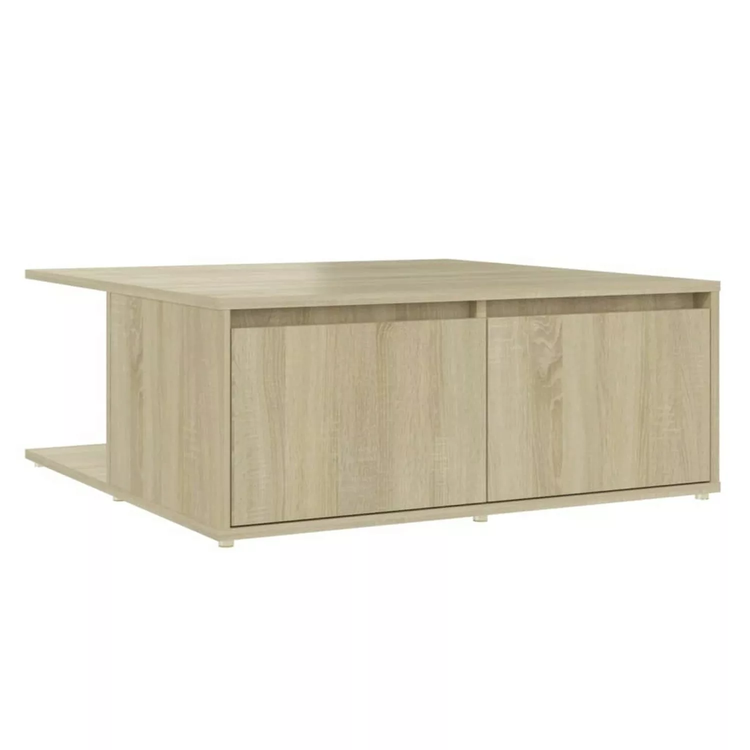 vidaXL Couchtisch Sonoma-Eiche 80x80x31 cm Holzwerkstoff Modell 1 günstig online kaufen