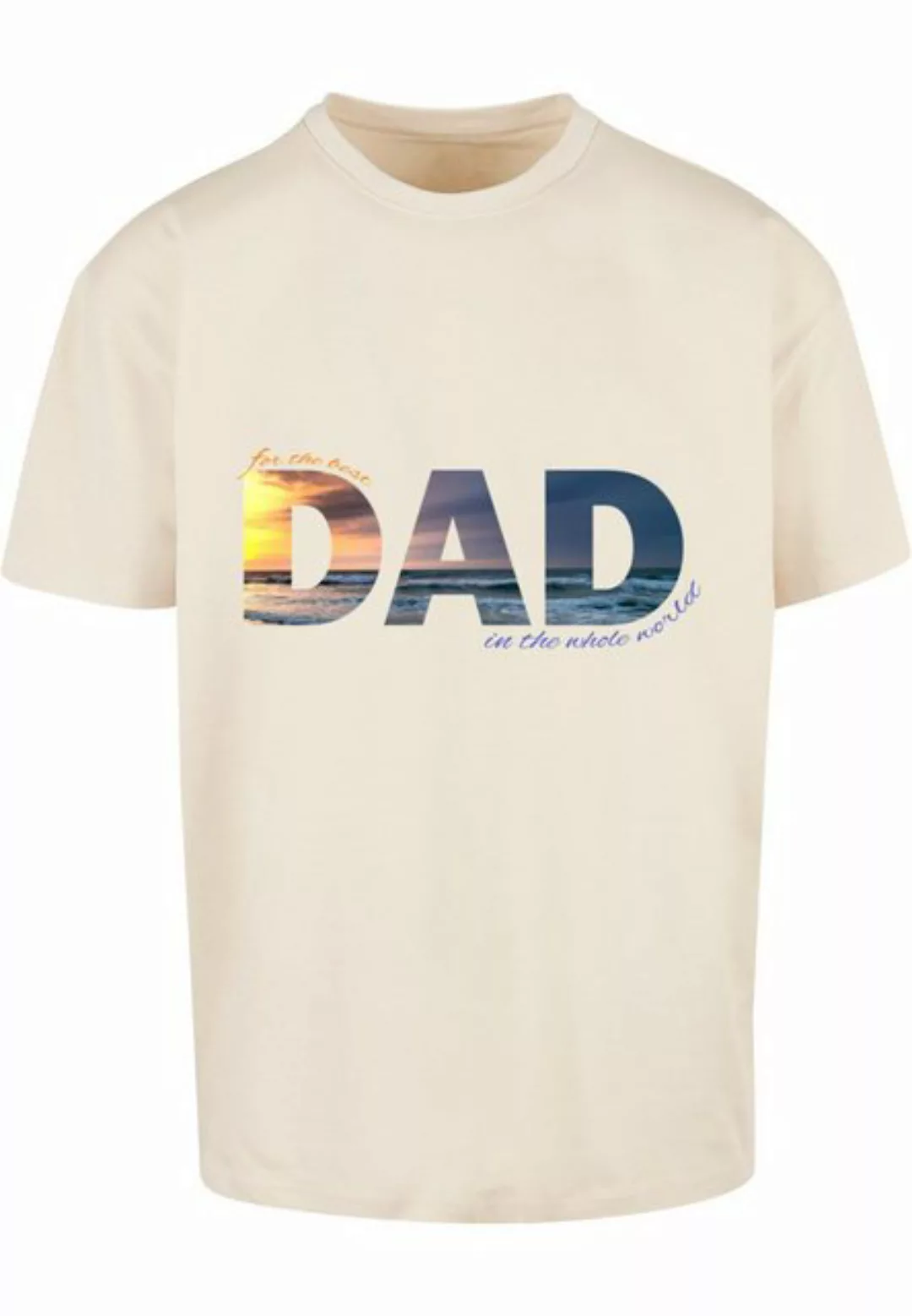 Merchcode T-Shirt Merchcode Herren For The Best Dad Heavy Oversize Tee (1-t günstig online kaufen