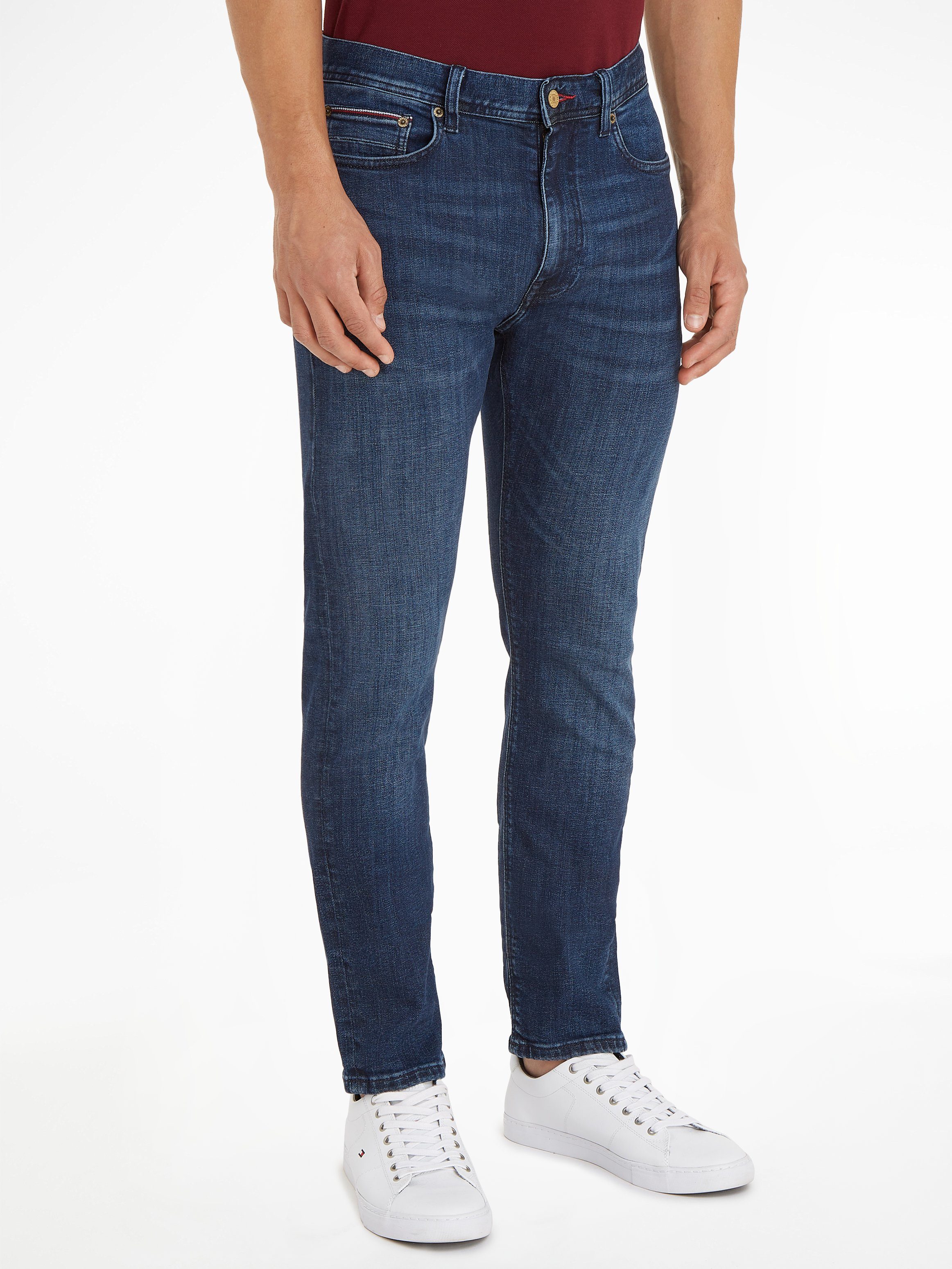 Tommy Hilfiger Slim-fit-Jeans Bleecker mit Baumwoll-Denim günstig online kaufen