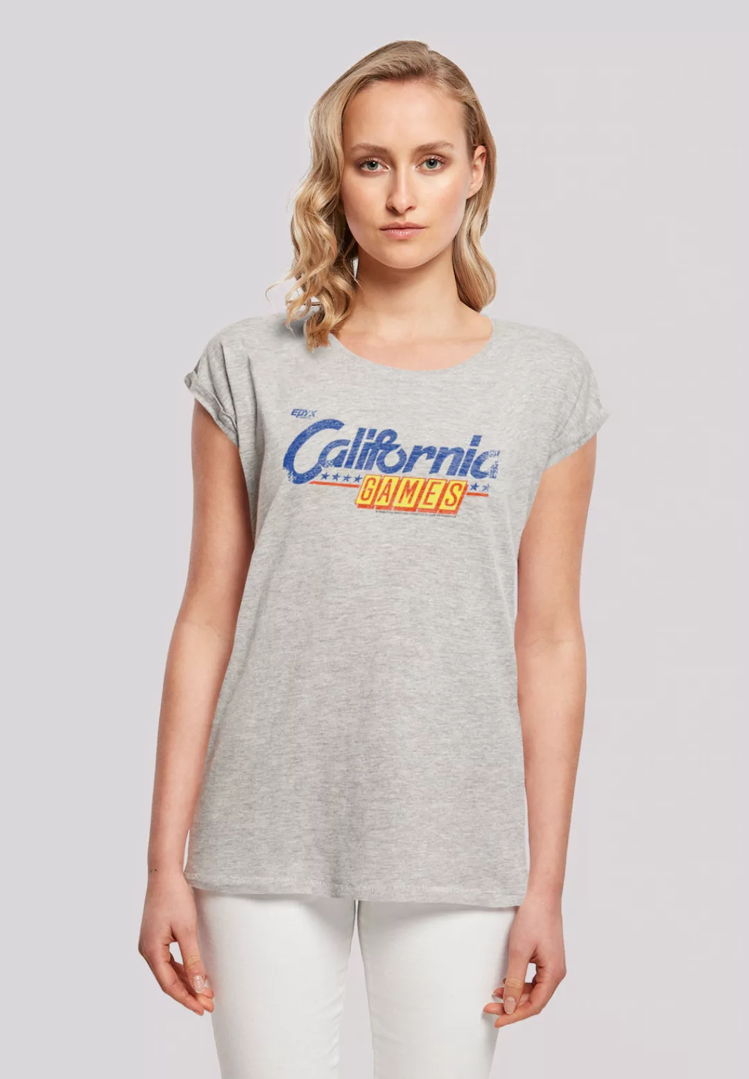 F4NT4STIC T-Shirt "Retro Gaming California GAMES LOGO", Print günstig online kaufen