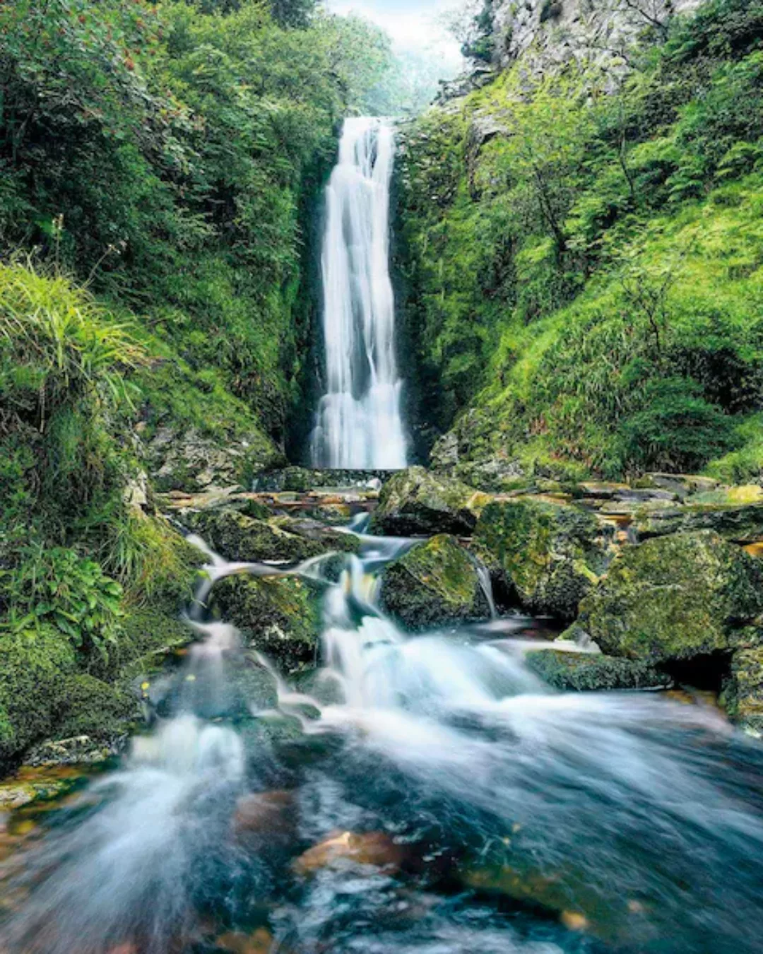 Komar Vliestapete »Glenevin Falls«, 200x250 cm (Breite x Höhe), Vliestapete günstig online kaufen