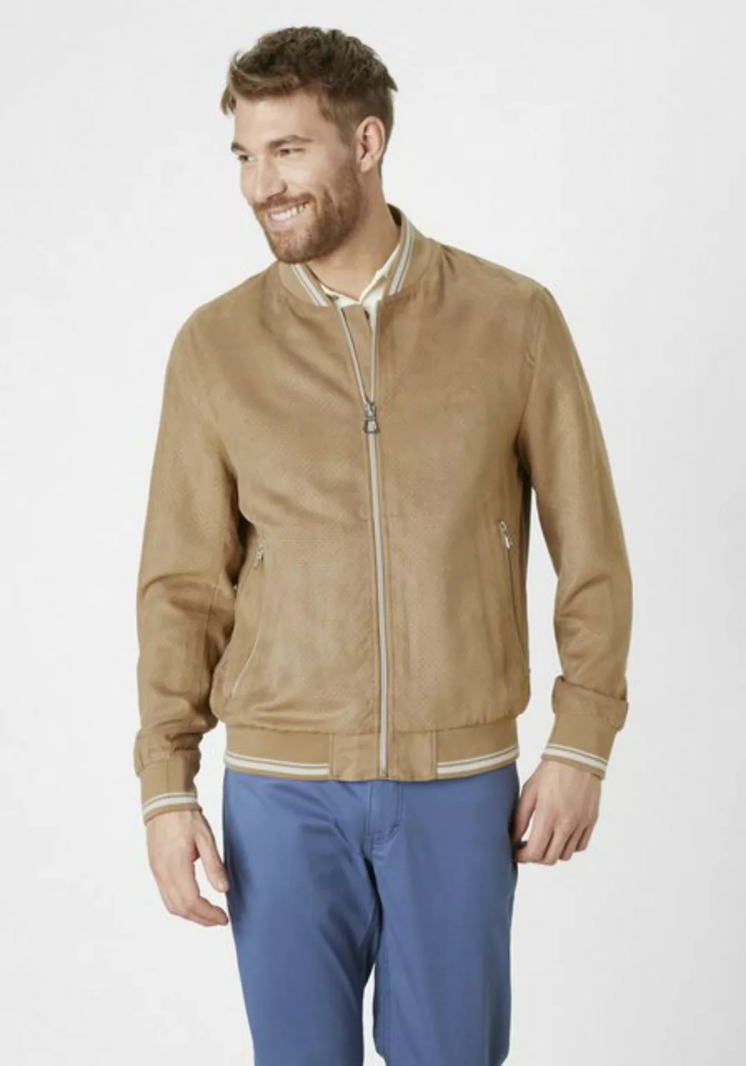 Redpoint Blouson TED Modern Fit Microvelours Sommerjacke günstig online kaufen