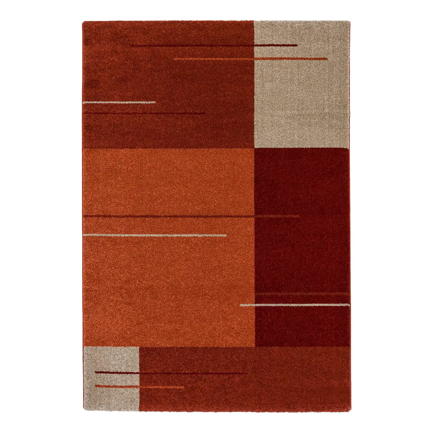 Teppich Samoa • Kunstfaser • 5 Groessen - Braun / 200 x 290 cm günstig online kaufen