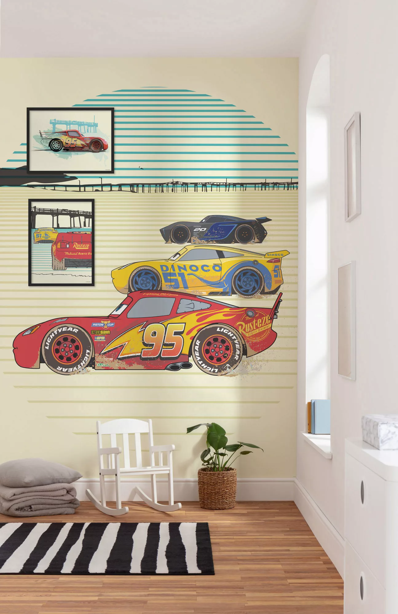 Disney Fototapete Cars Multicolor 200 x 280 cm 612084 günstig online kaufen