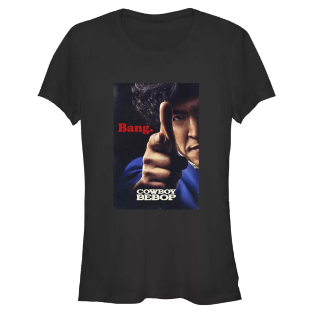 Netflix - Cowboy Bebop - Spike Spiegel Spike Bang Poster - Frauen T-Shirt günstig online kaufen