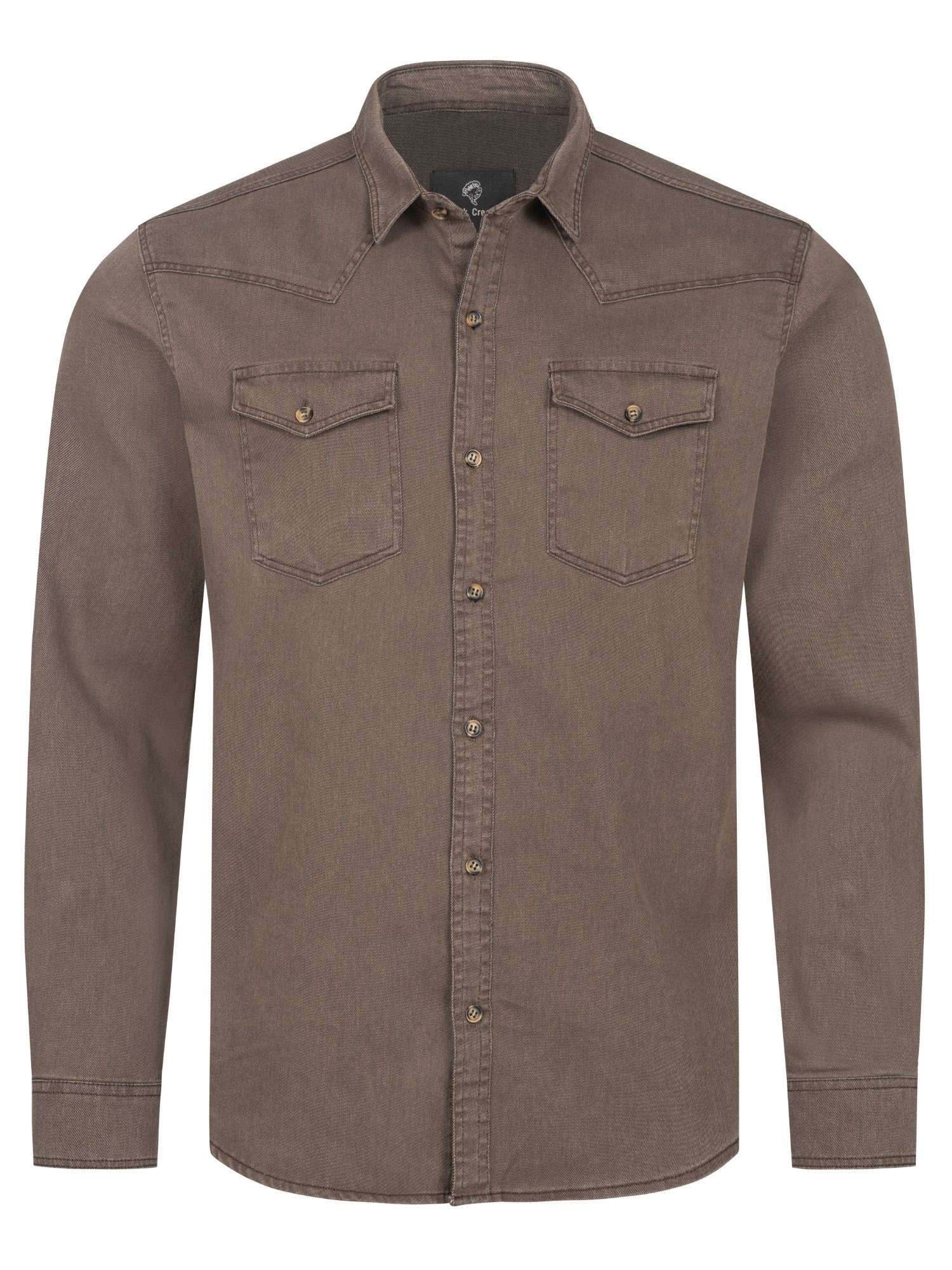 Rock Creek Jeanshemd Herren Jeanshemd mit günstig online kaufen