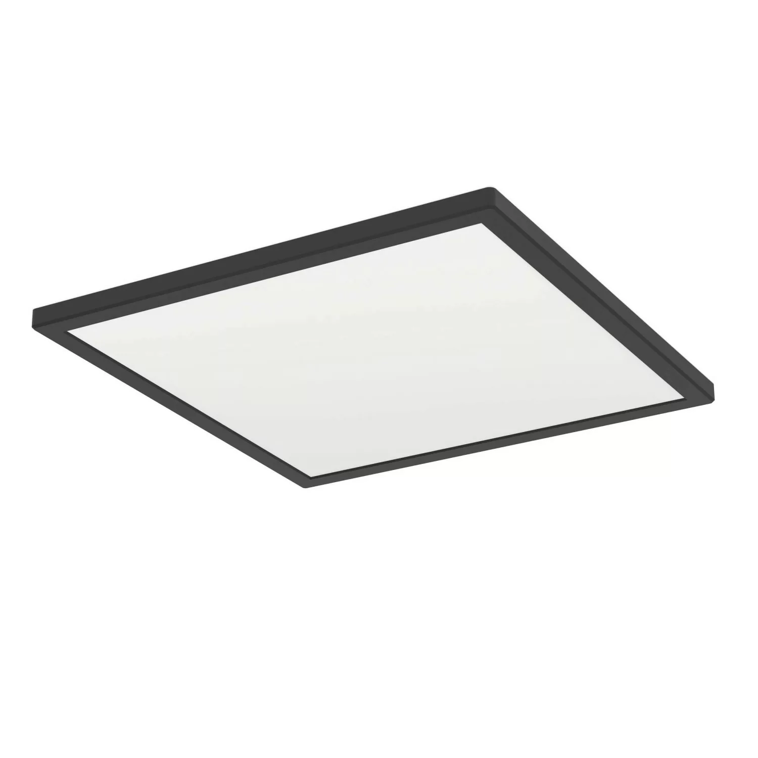 Eglo LED-Deckenleuchte Rovito-R 3 cm x 39 cm Schwarz günstig online kaufen