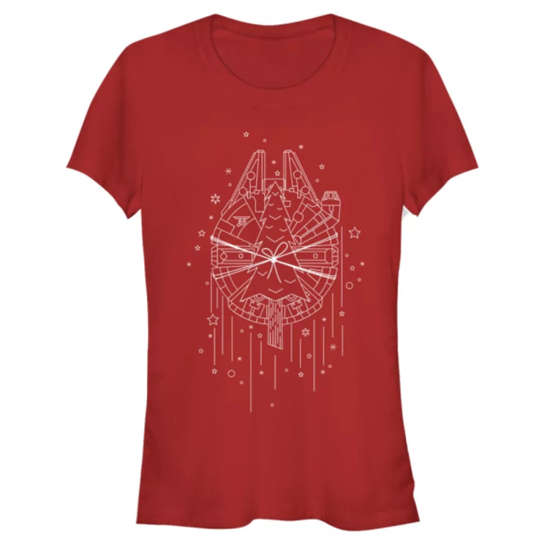 Star Wars - Millennium Falcon Falcon Christmas Line Art - Weihnachten - Fra günstig online kaufen