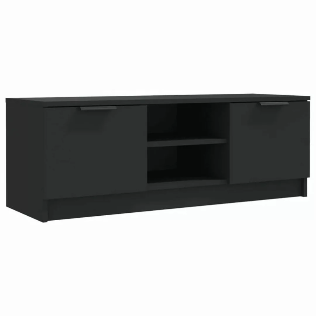 VidaXL TV-Schrank Schwarz 102x35x36,5 cm Holzwerkstoff  Modell 1 günstig online kaufen