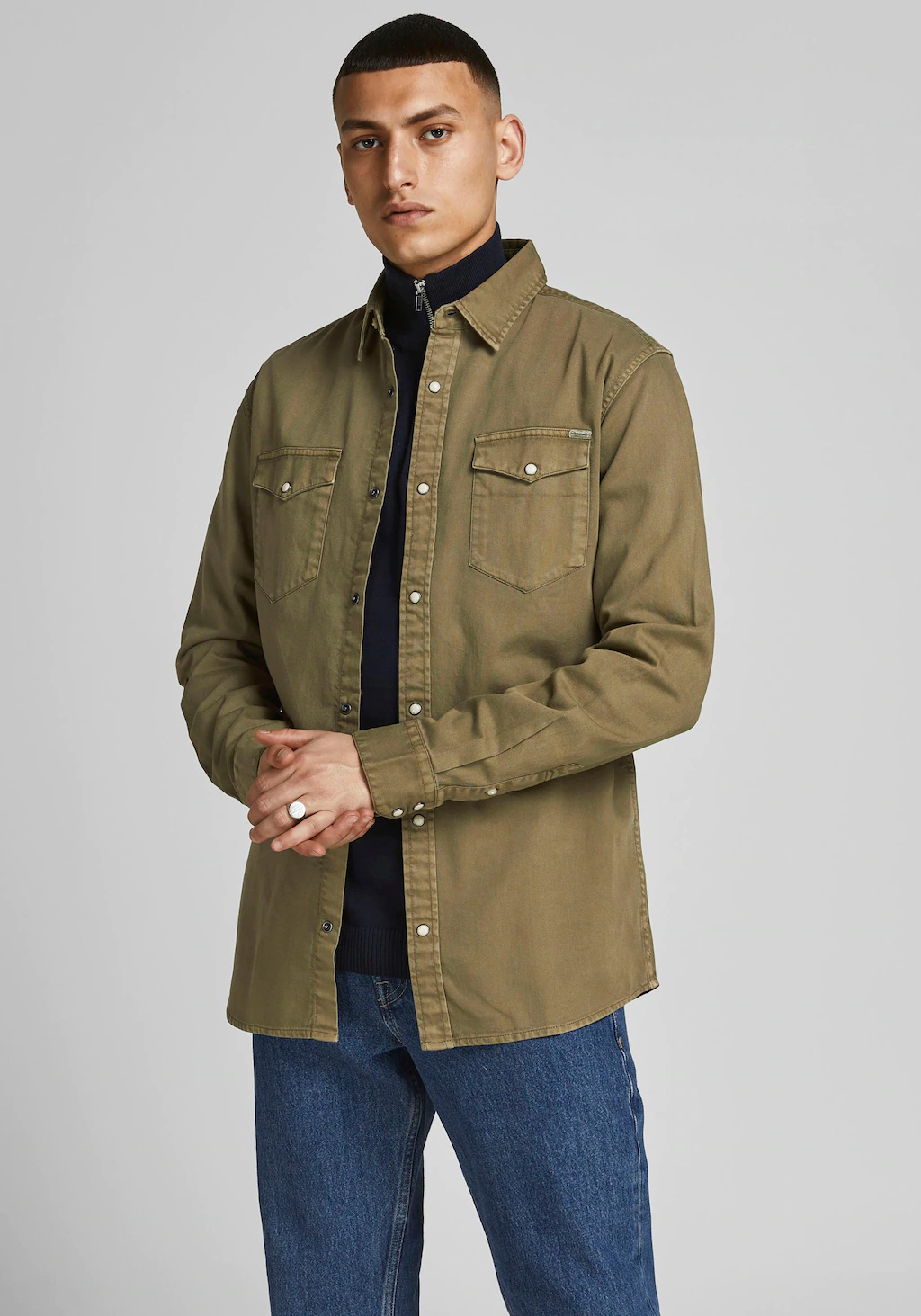 Jack & Jones Jeanshemd "SHERIDAN SHIRT" günstig online kaufen