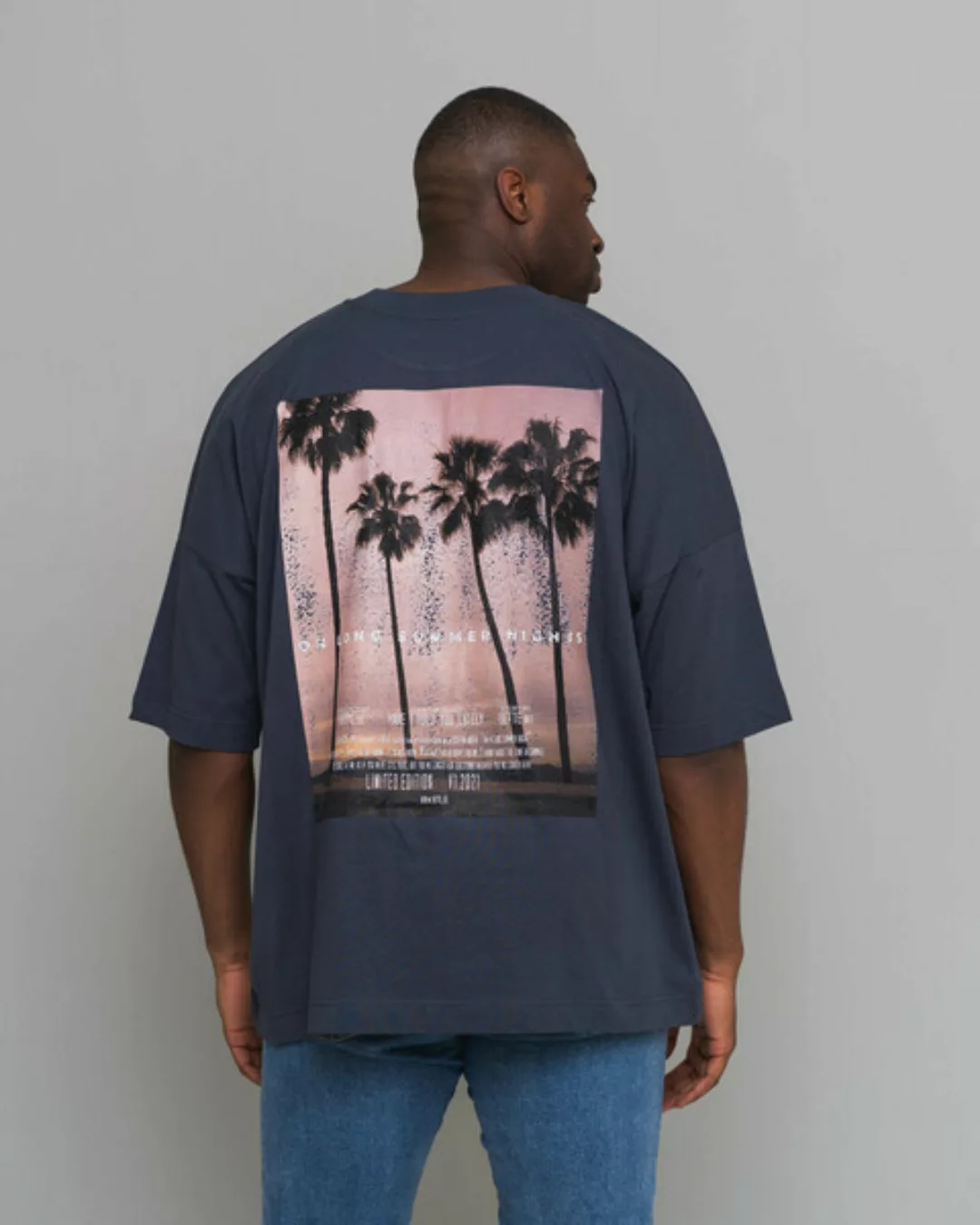 Oversize Shirt - "On Long Summer Nights" Limited Edition günstig online kaufen