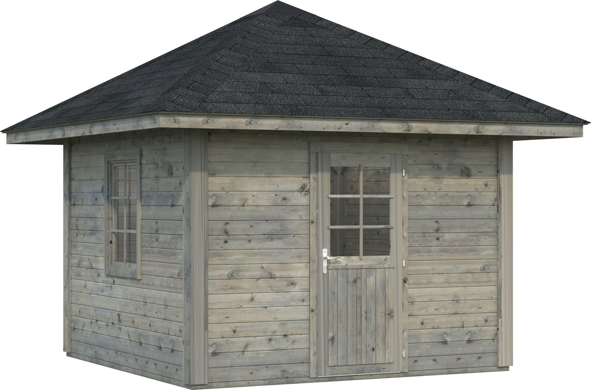 Palmako Holzpavillon "Bianca 8,3 m² Set 6", BxTxH: 300x300x323 cm günstig online kaufen