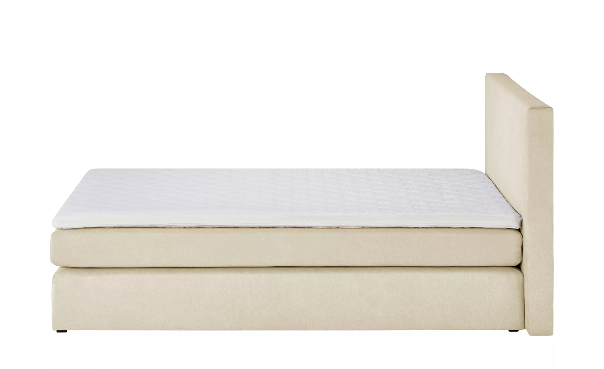 smart Boxspringbett  Basic ¦ creme ¦ Maße (cm): B: 133 H: 97 T: 211 Betten günstig online kaufen