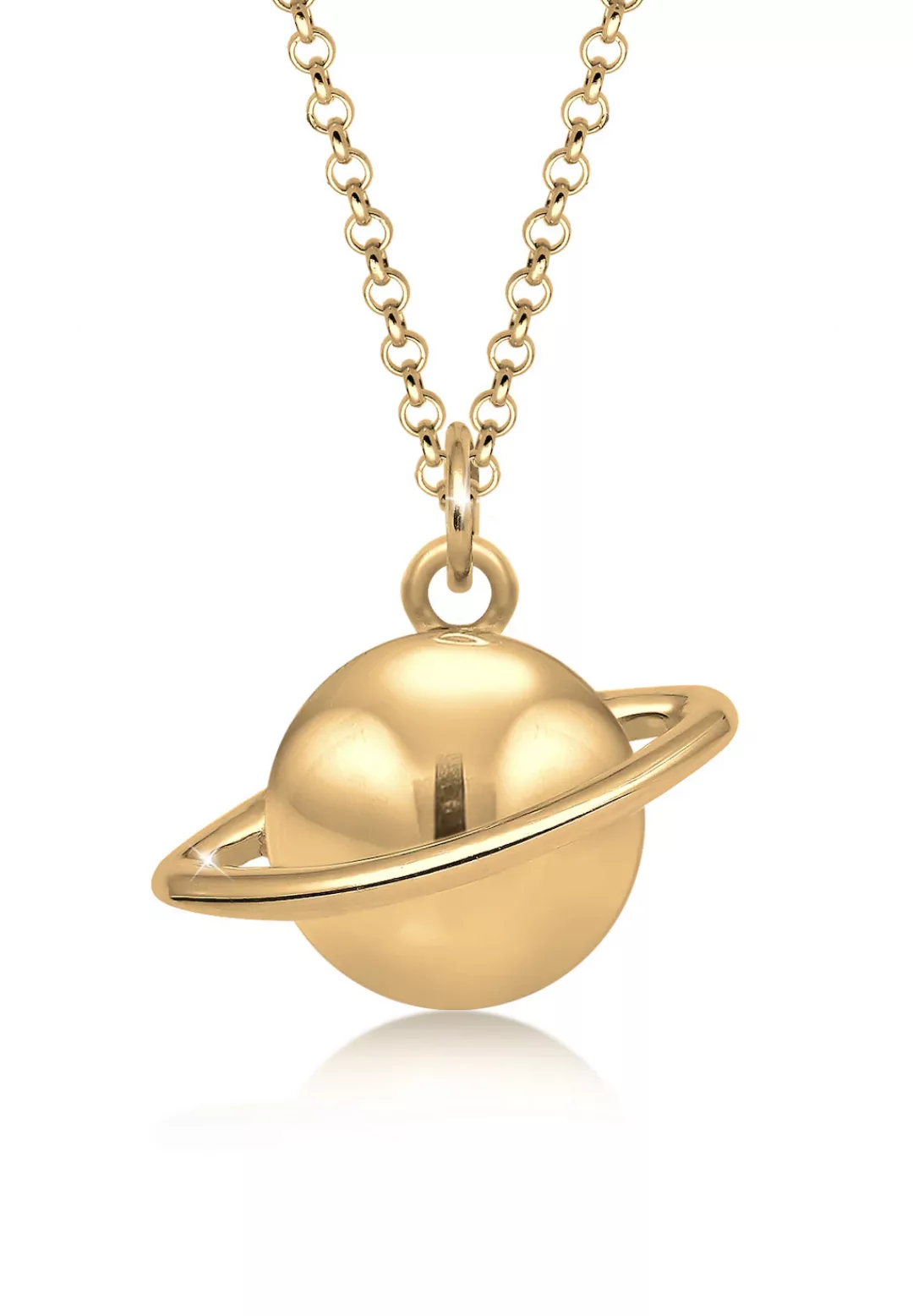 Elli Kette mit Anhänger "Astro Planet Saturn Universum 925 Sterling Silber" günstig online kaufen