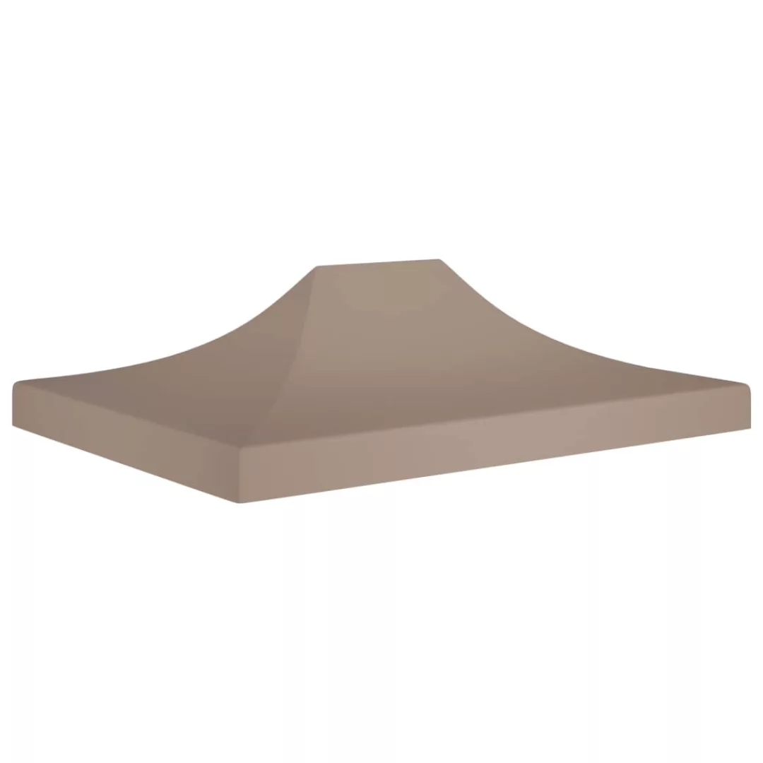 Partyzelt-dach 4x3 M Taupe 270 G/m² günstig online kaufen