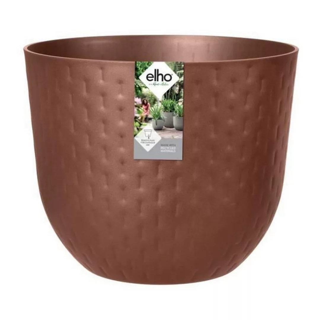 Blumentopf Elho Fuente Grains Kreisförmig Braun Kunststoff (ø 46,5 X 38,4 C günstig online kaufen