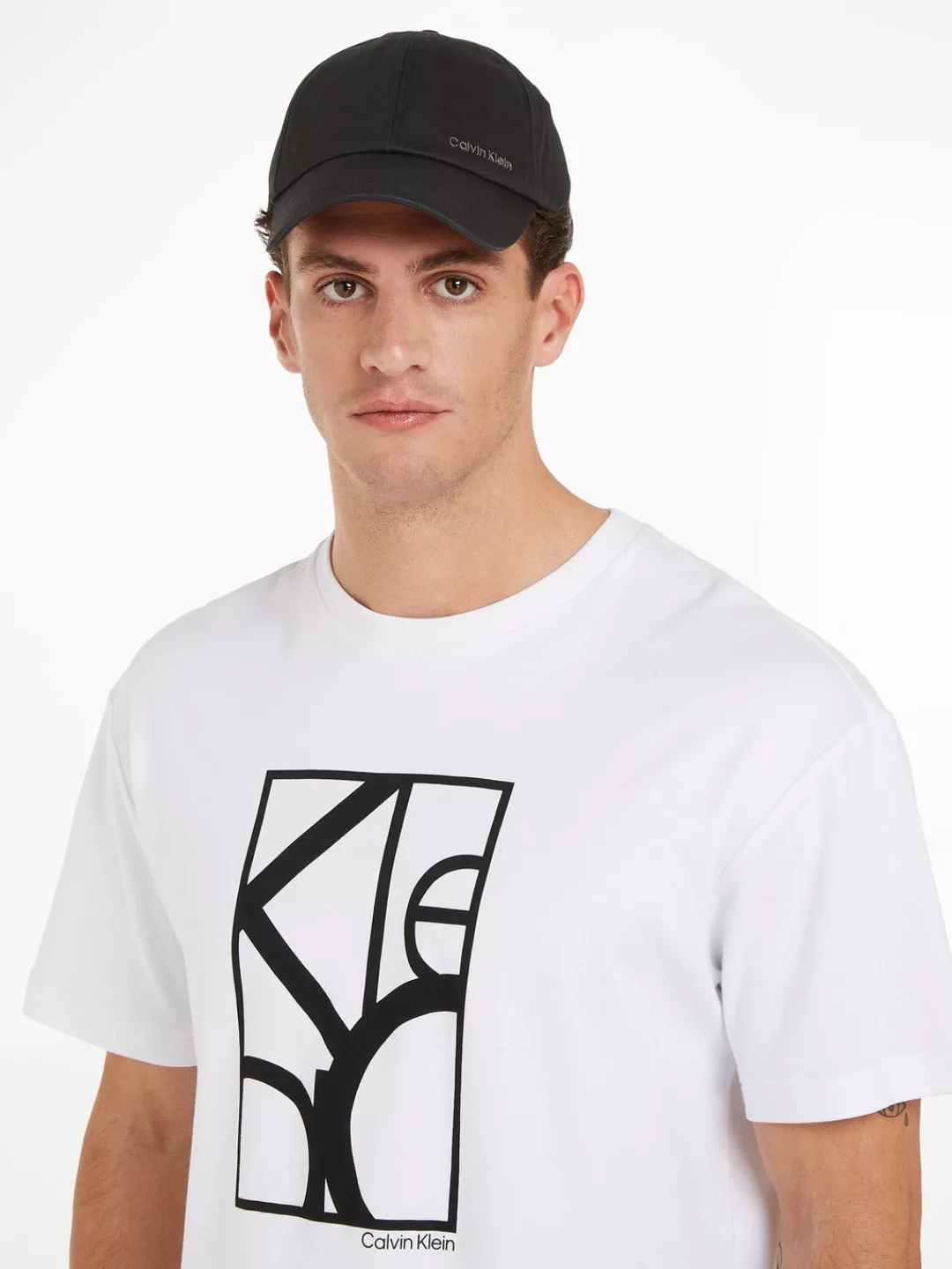 Calvin Klein Baseball Cap "METAL LETTERING BB CAP" günstig online kaufen