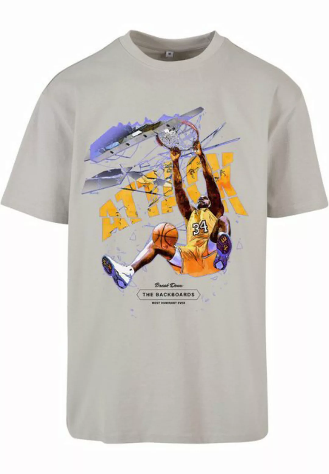 MisterTee T-Shirt MisterTee Unisex Attack Player Oversize Tee (1-tlg) günstig online kaufen