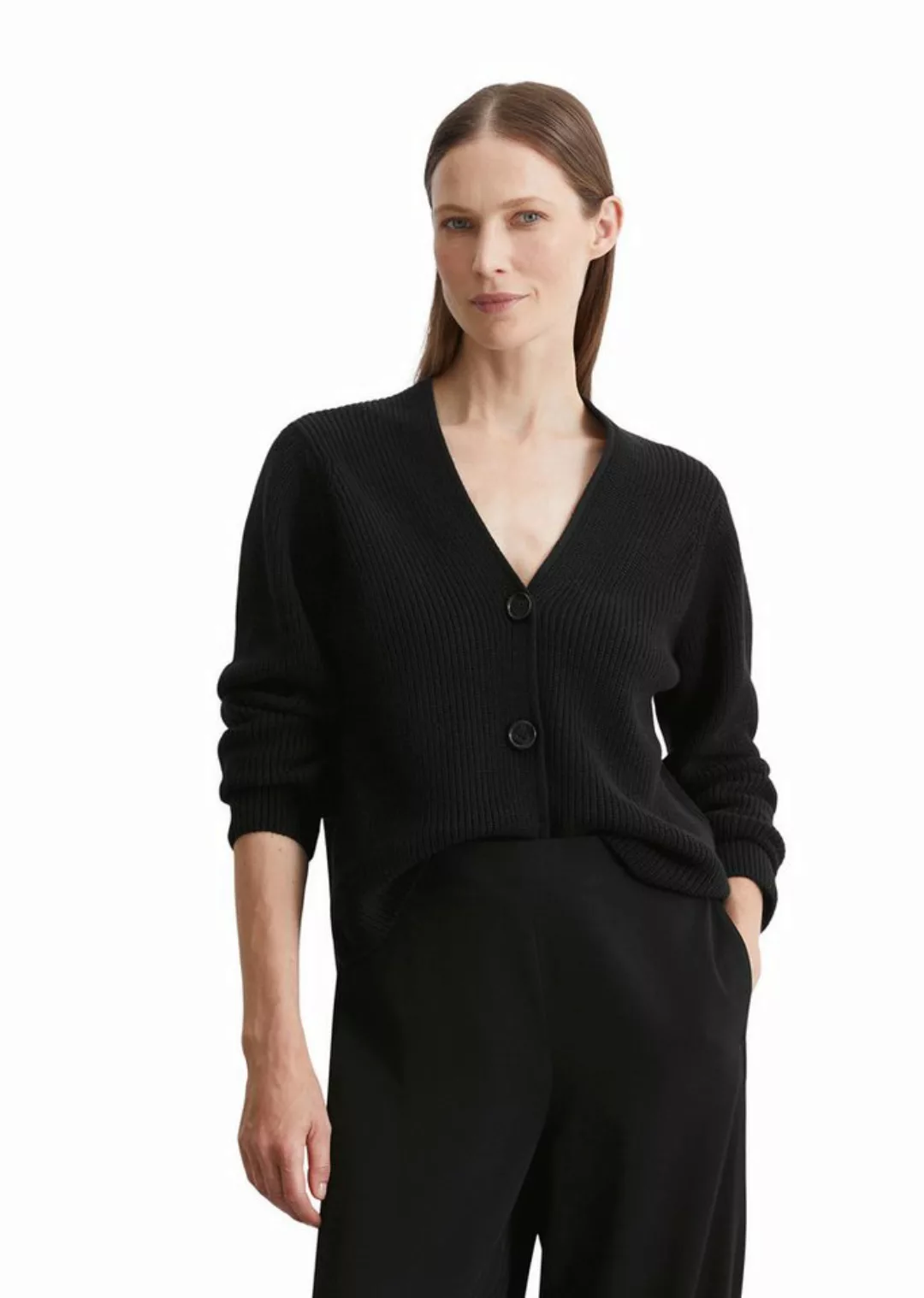 Marc O'Polo Cardigan aus Heavy-Weight-Organic-Cotton günstig online kaufen