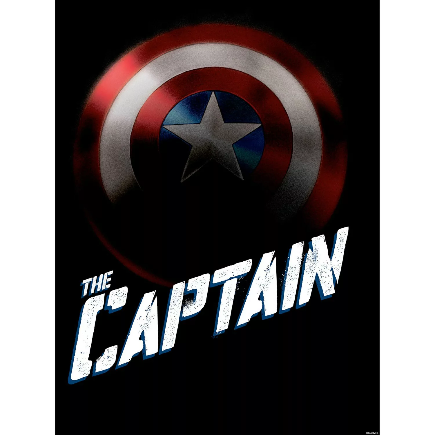 Komar Wandbild »Avengers The Captain«, (1 St.), Kinderzimmer, Schlafzimmer, günstig online kaufen