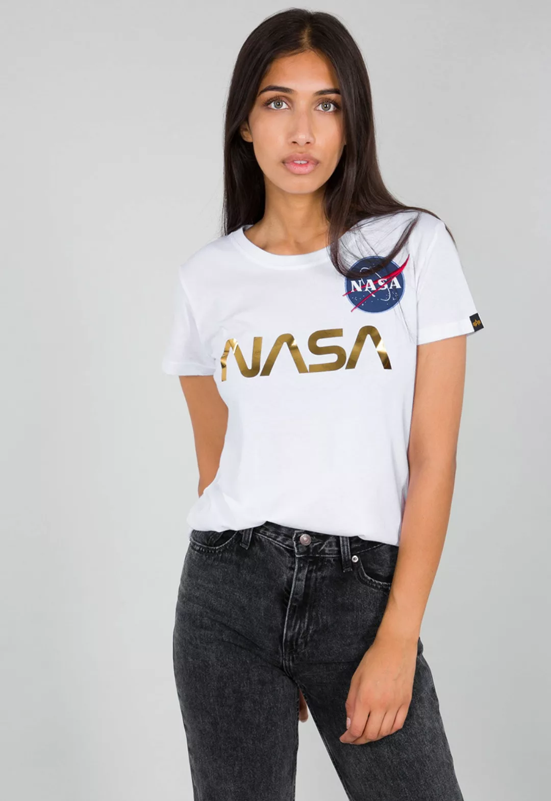 Alpha Industries T-Shirt "ALPHA INDUSTRIES Women - T-Shirts NASA PM T Wmn" günstig online kaufen