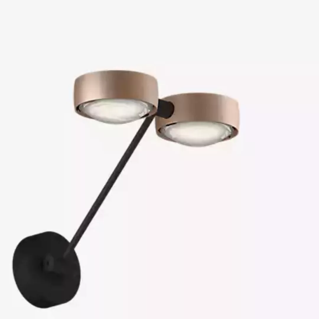 Occhio Sento Parete Doppio 30 Up D Wandleuchte LED, Kopf gold matt/Body sch günstig online kaufen