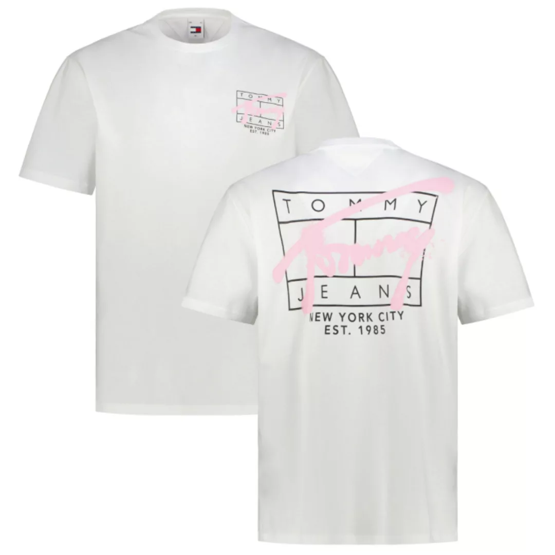 Tommy Jeans Plus T-Shirt TJM REG SPRAY TEE SS EXT Große Größen, mit großem günstig online kaufen