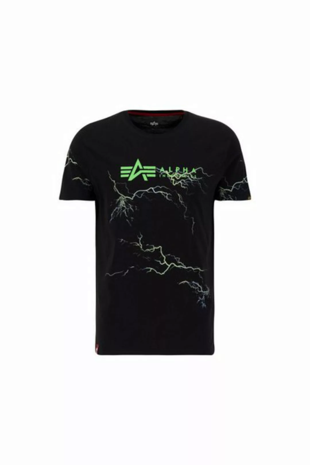 Alpha Industries T-Shirt "Alpha Industries Men - T-Shirts Lightning AOP T" günstig online kaufen