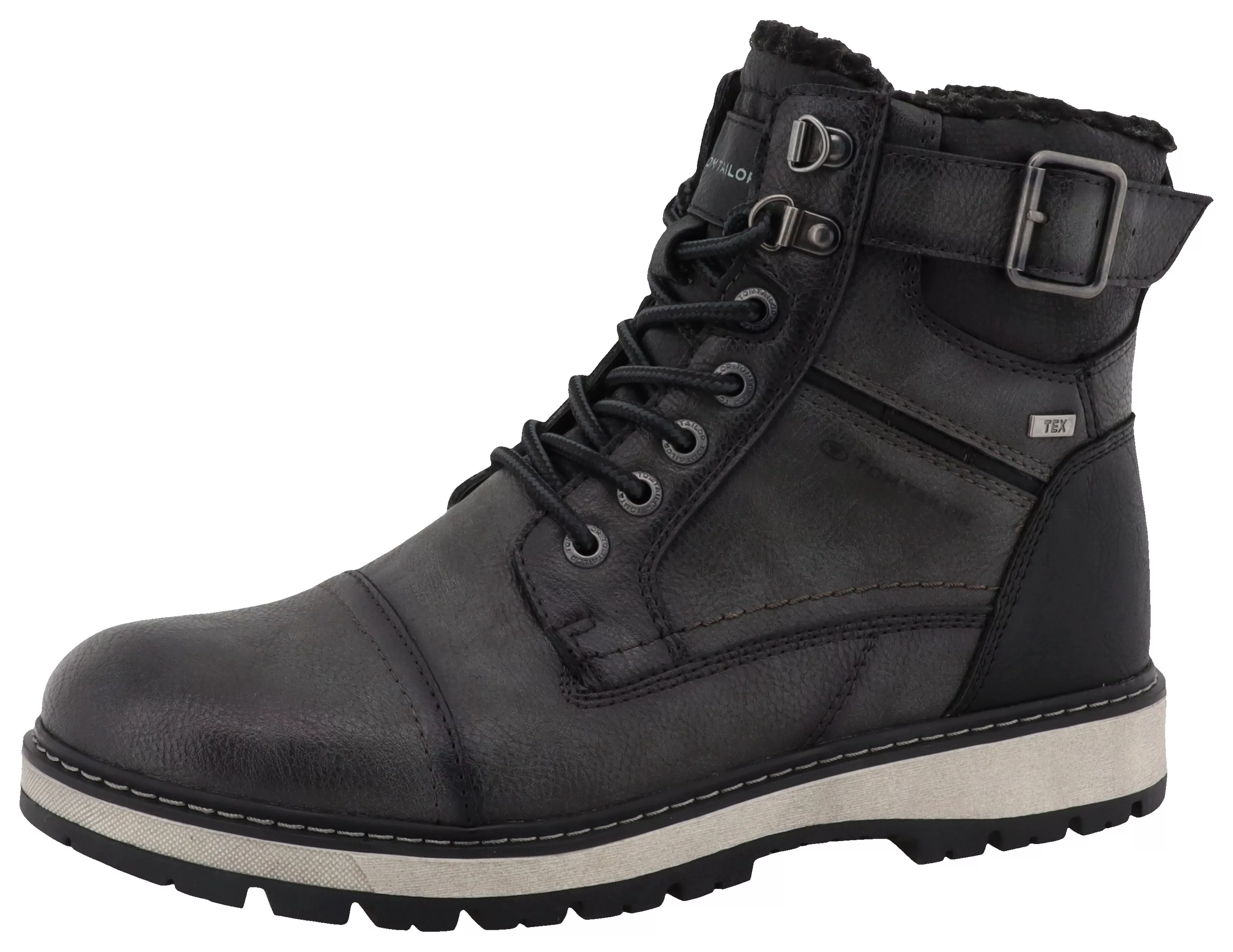 TOM TAILOR Winterboots, Outdoorschuh, Winterstiefel, Schnürboots mit TEX-Me günstig online kaufen