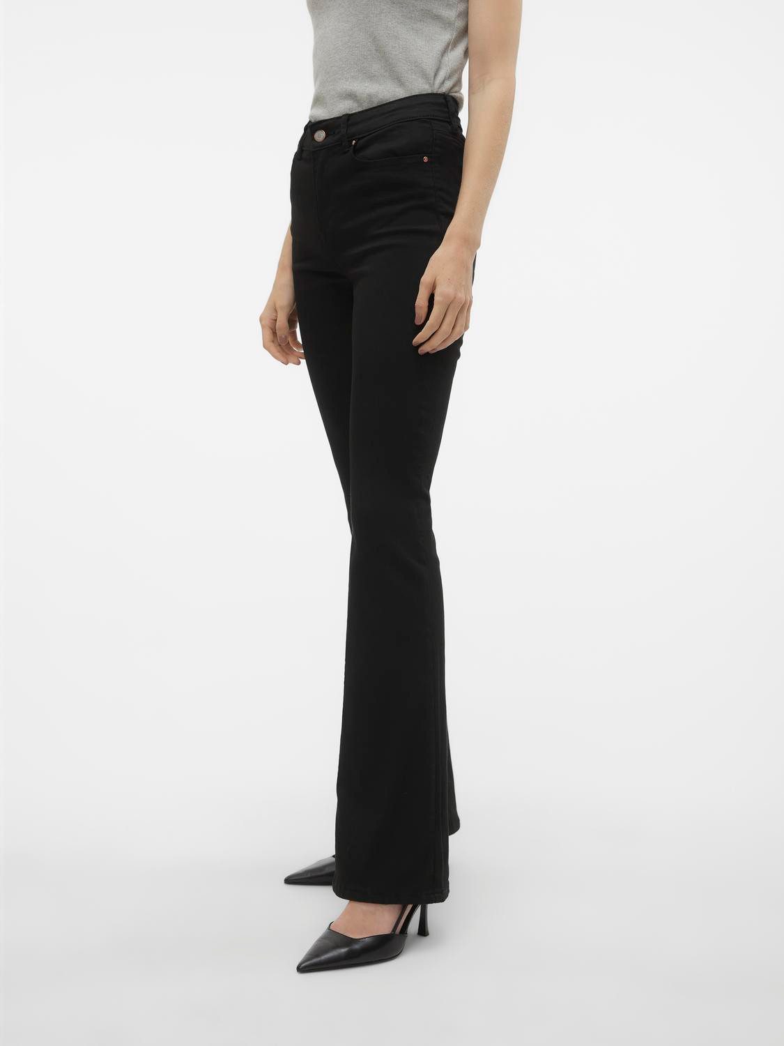 Vero Moda Bootcut-Jeans "VMFLASH MR FLARED JEANS LI140 GA NOOS" günstig online kaufen