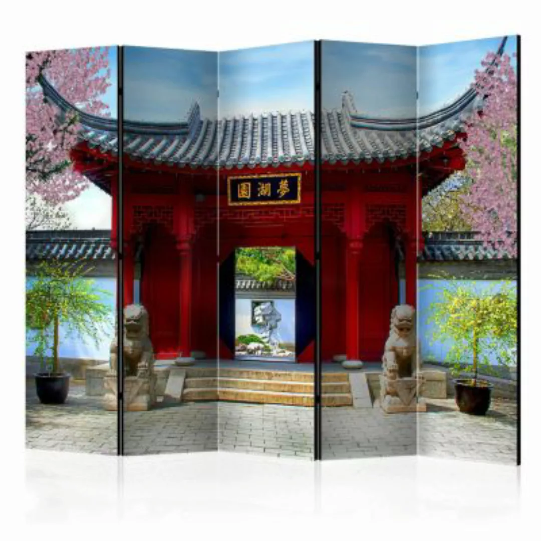 artgeist Paravent Chinese botanical garden of Montreal (Quebec Canada) II [ günstig online kaufen