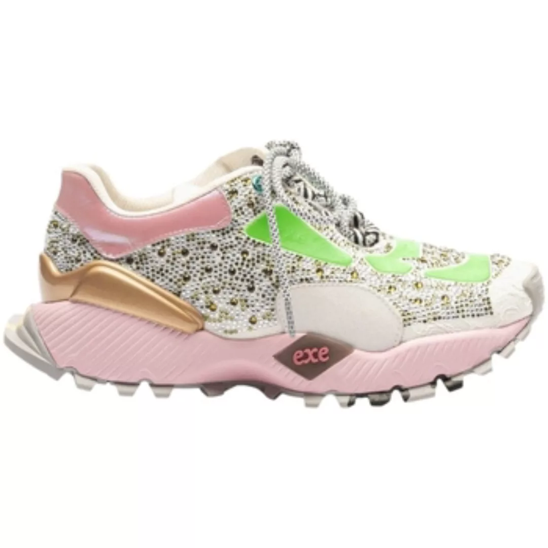 Exé Shoes  Sneaker EXÉ Sneakers 134-23 - Green/Pink günstig online kaufen