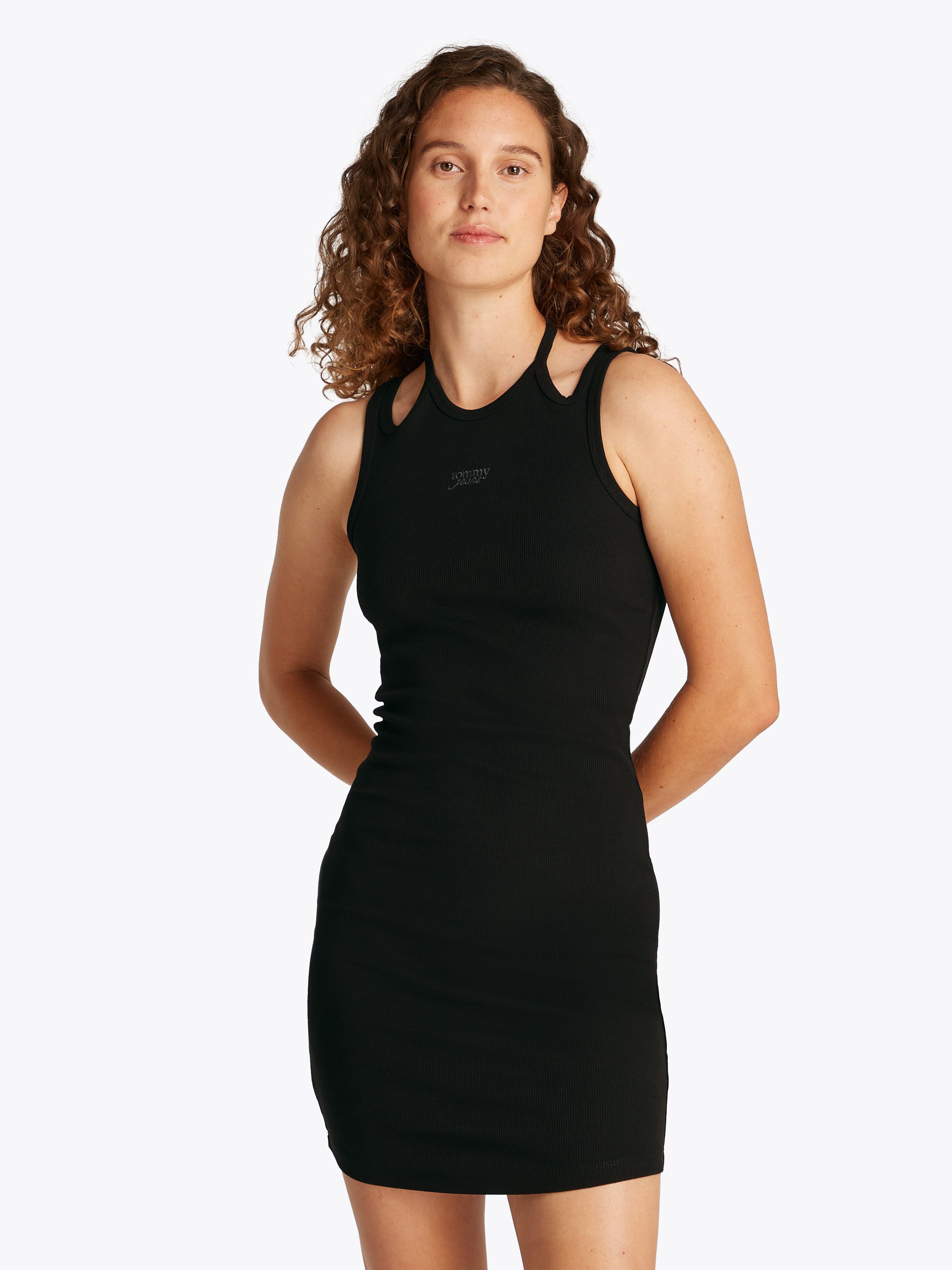 Tommy Jeans Minikleid TJW TIE DETAIL günstig online kaufen
