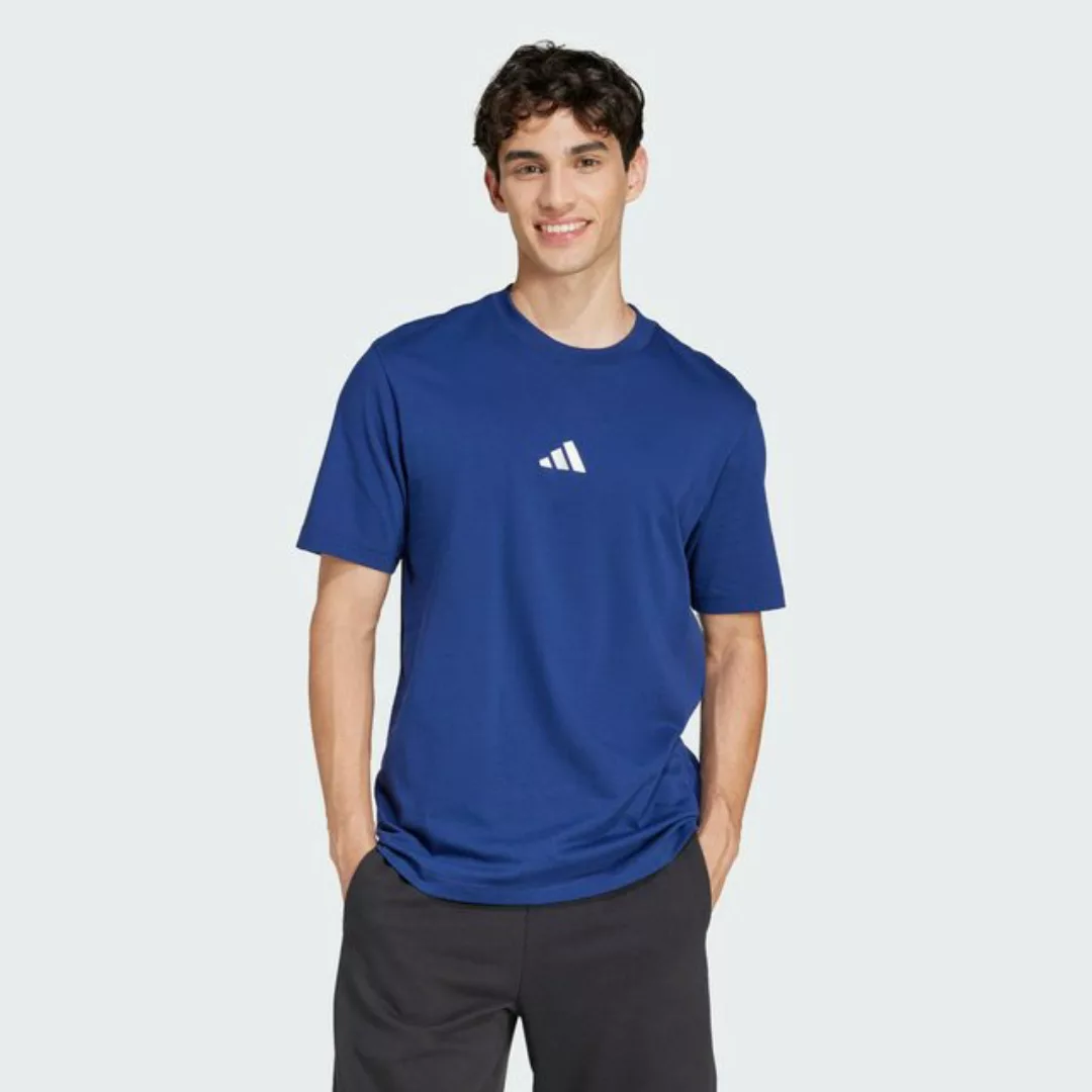 adidas Sportswear Poloshirt ESSENTIALS SMALL LOGO SINGLE JERSEY T-SHIRT günstig online kaufen