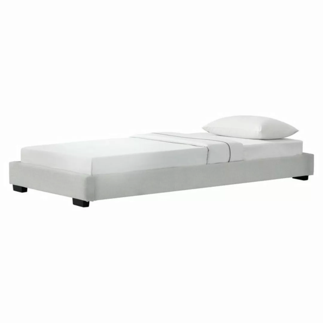 Corium Polsterbett, »Masari« Modernes Bett 90x200cm mit Lattenrost weiß Kun günstig online kaufen