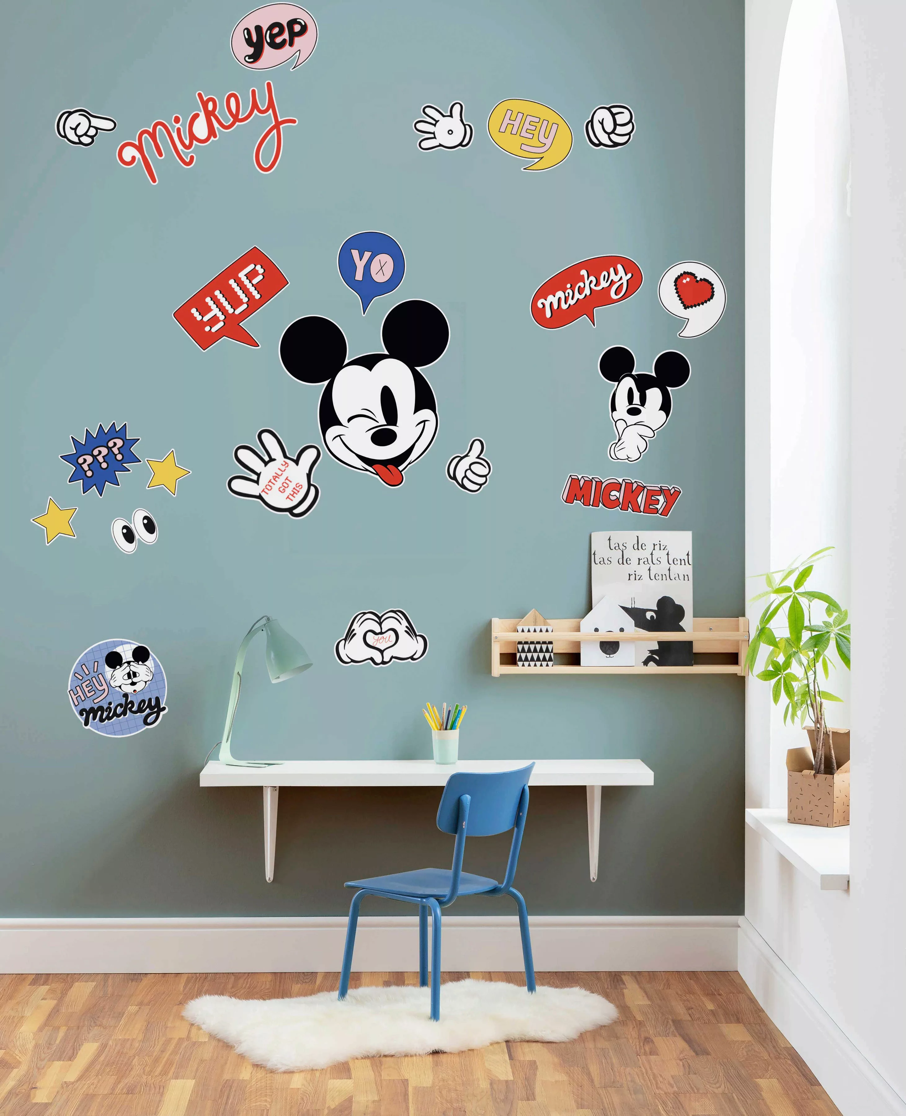 Komar Wandsticker "Ist a Mickey Thing", 50x70 cm (Breite x Höhe), selbstkle günstig online kaufen