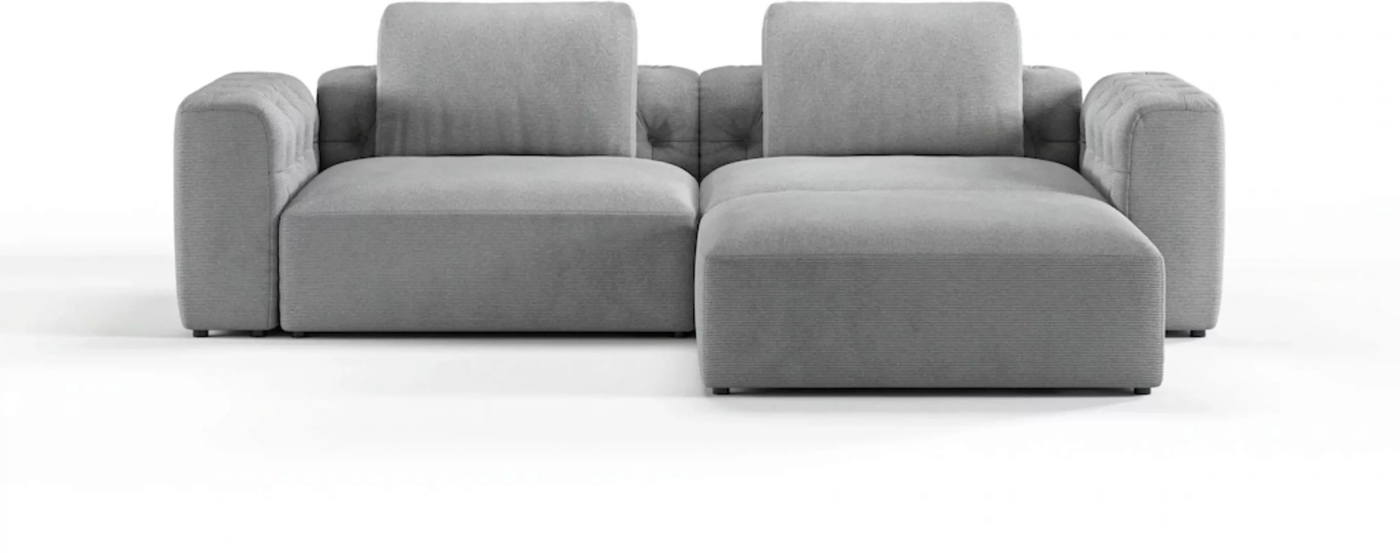 RAUM.ID Ecksofa "Cushid L-Form", Modulset, bestehend aus 3 Teilen günstig online kaufen