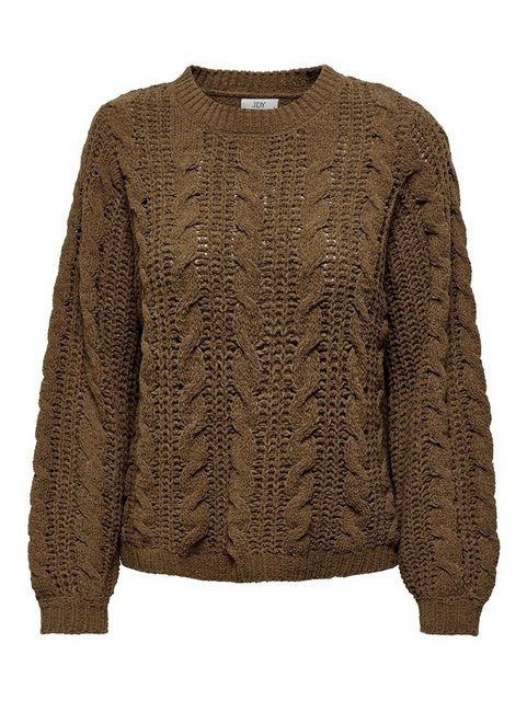 JACQUELINE de YONG Strickpullover Pullover Flauschiger Stehkragen Sweater G günstig online kaufen