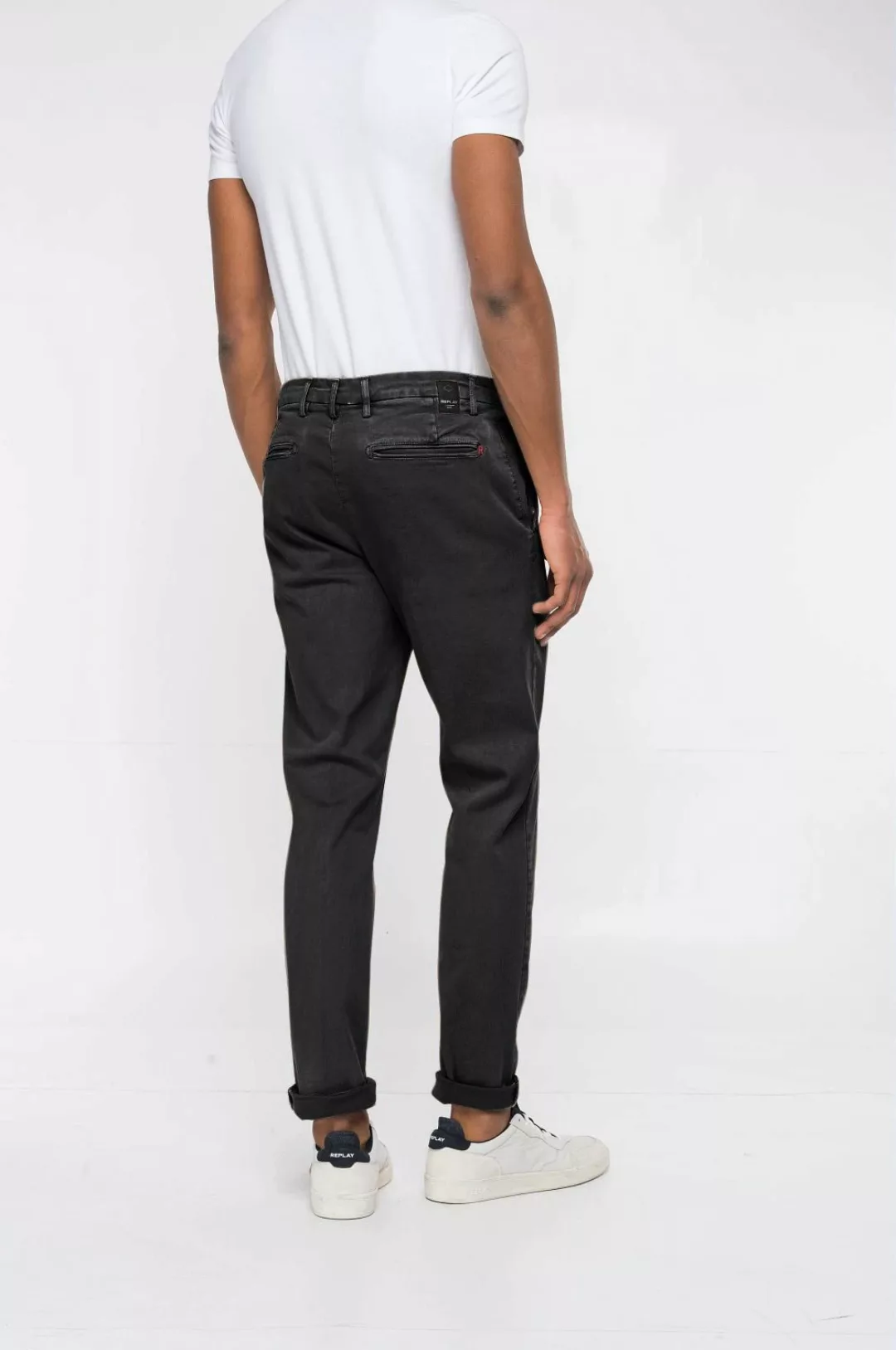 Replay Chinohose Benni Regular Slim Chino günstig online kaufen