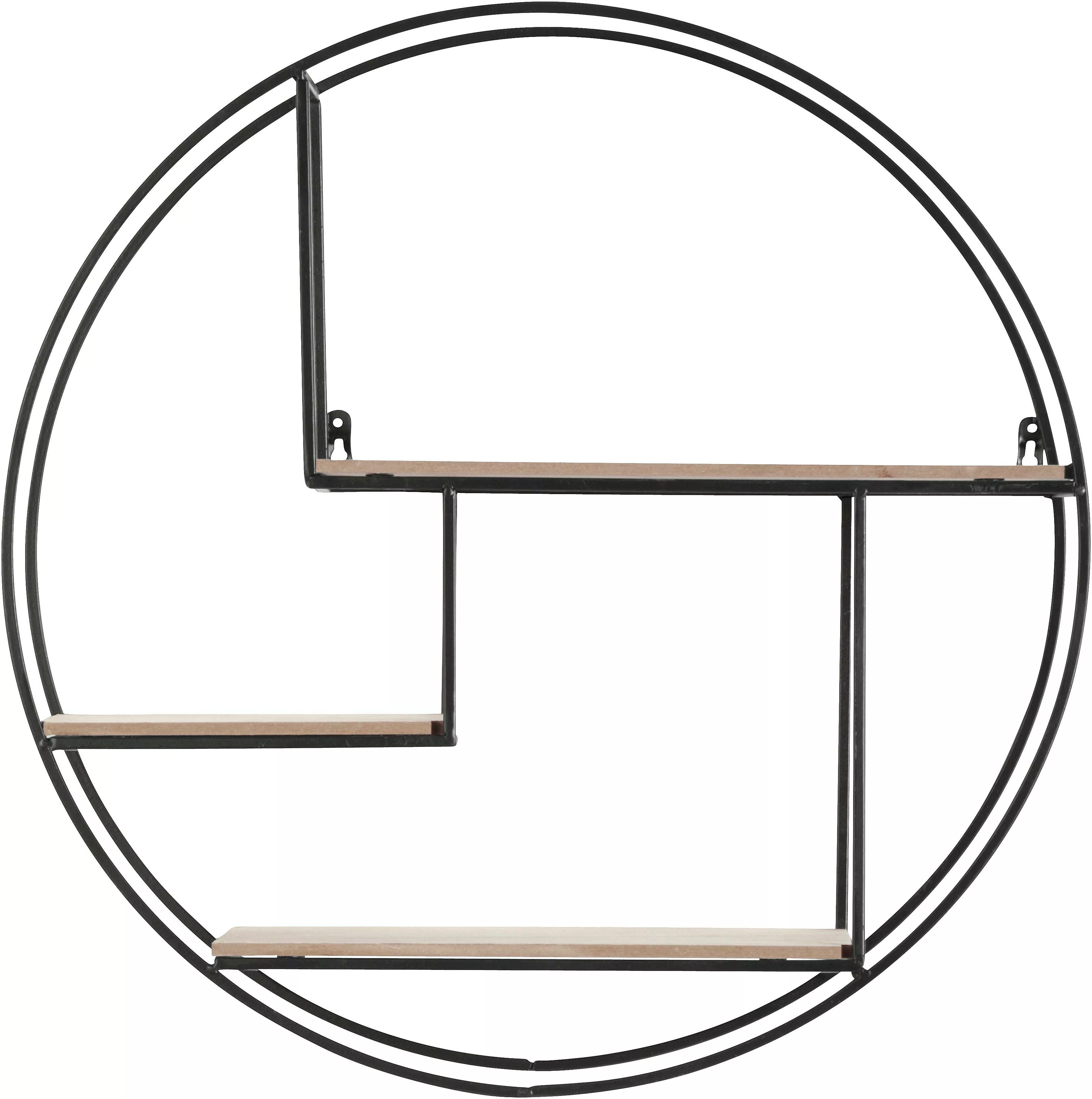 andas Deko-Wandregal "Kreis", aus Metall günstig online kaufen