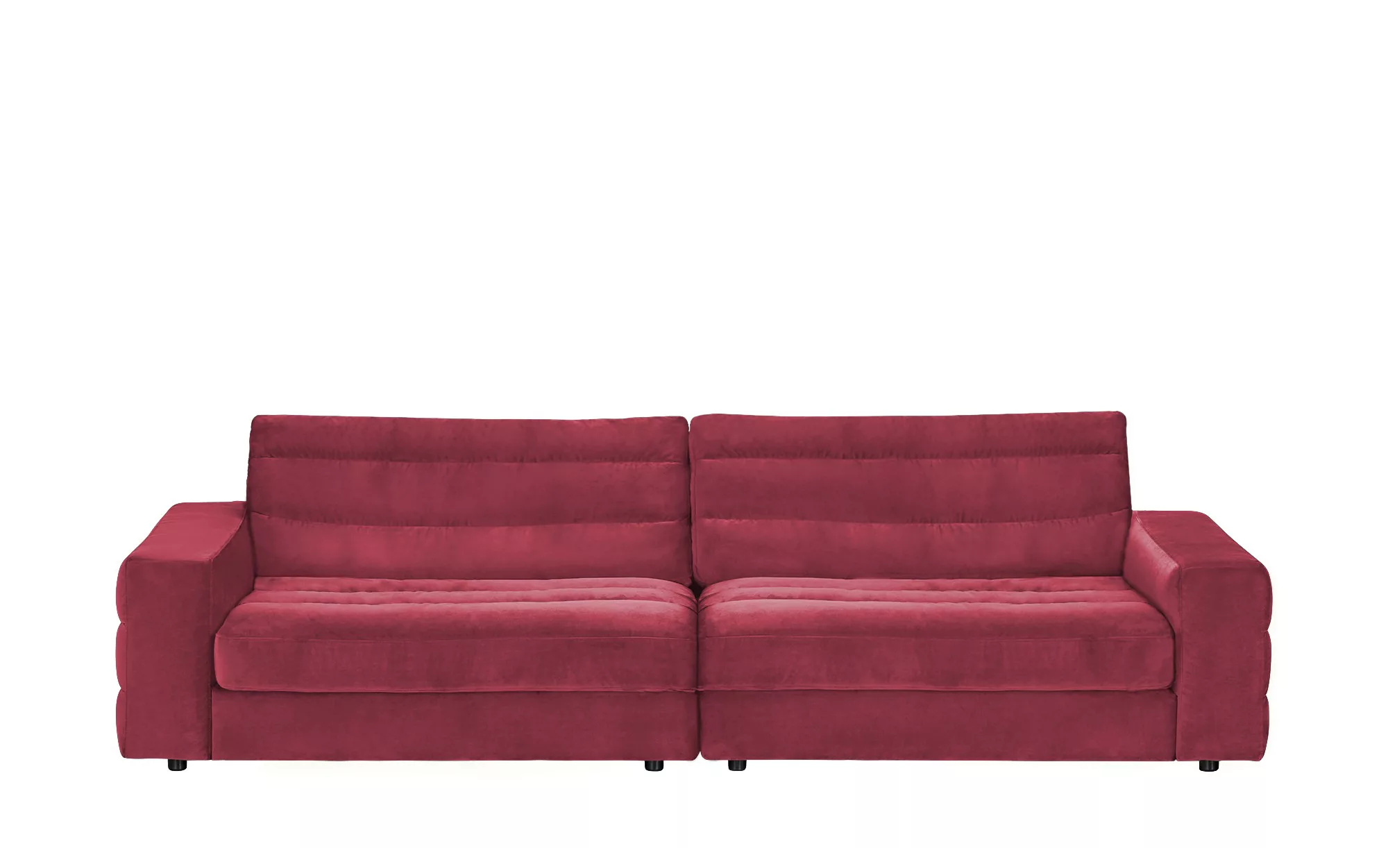 pop Big Sofa  Scarlatti - rot - 296 cm - 83 cm - 125 cm - Polstermöbel > So günstig online kaufen